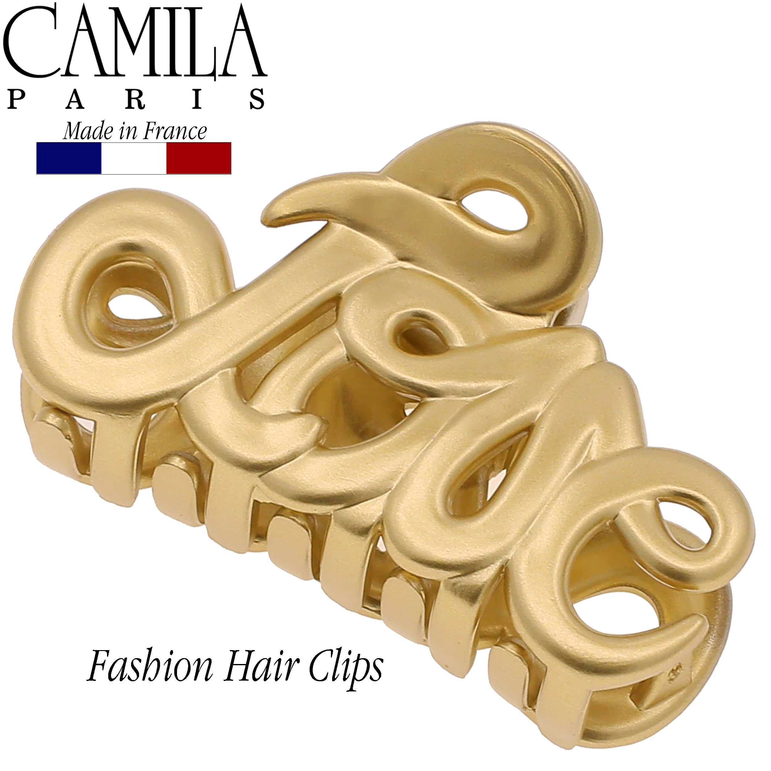 Camila Paris Love French hair clip cellulose acetate