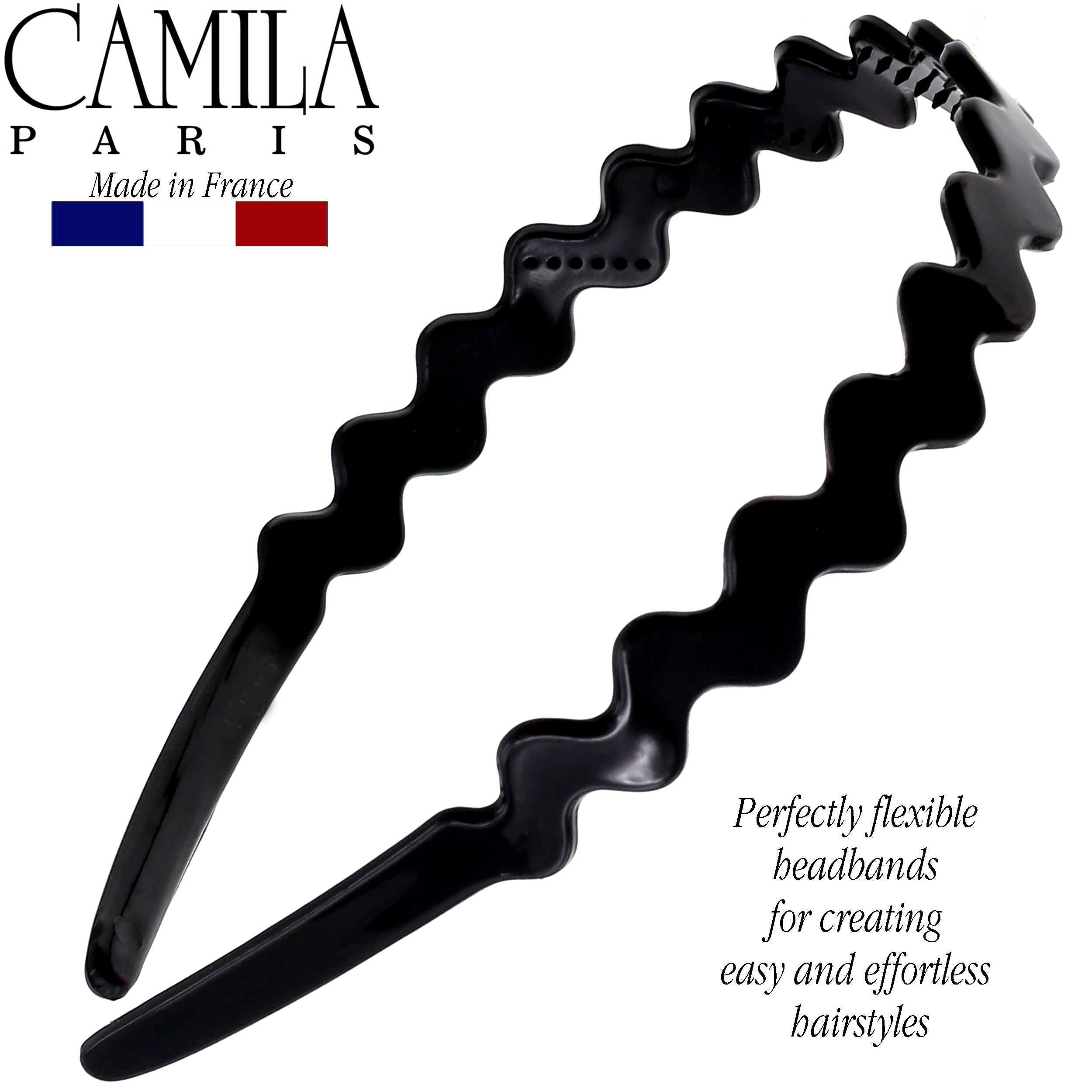 Camila Paris French headband cellulose acetate