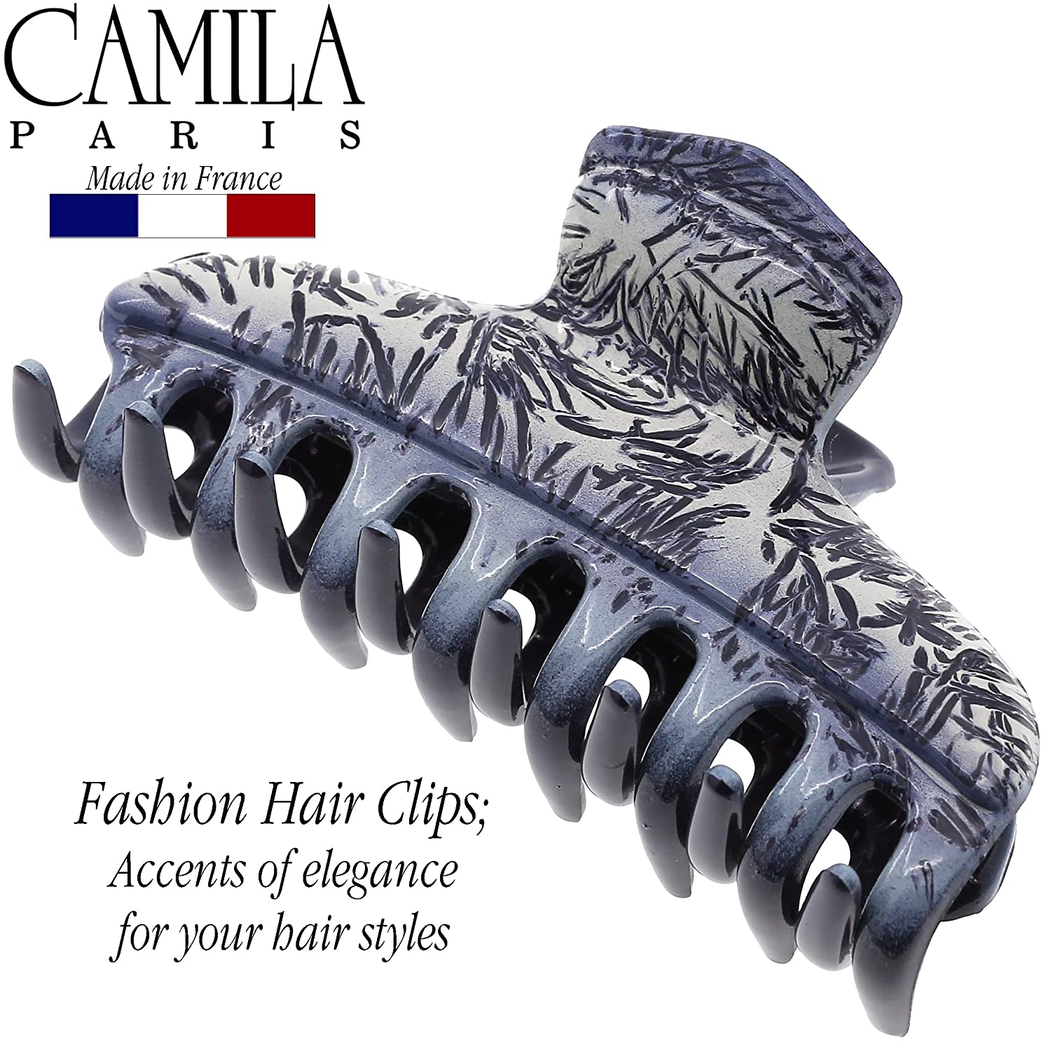 Camila Paris Victoria French hair clip cellulose acetate