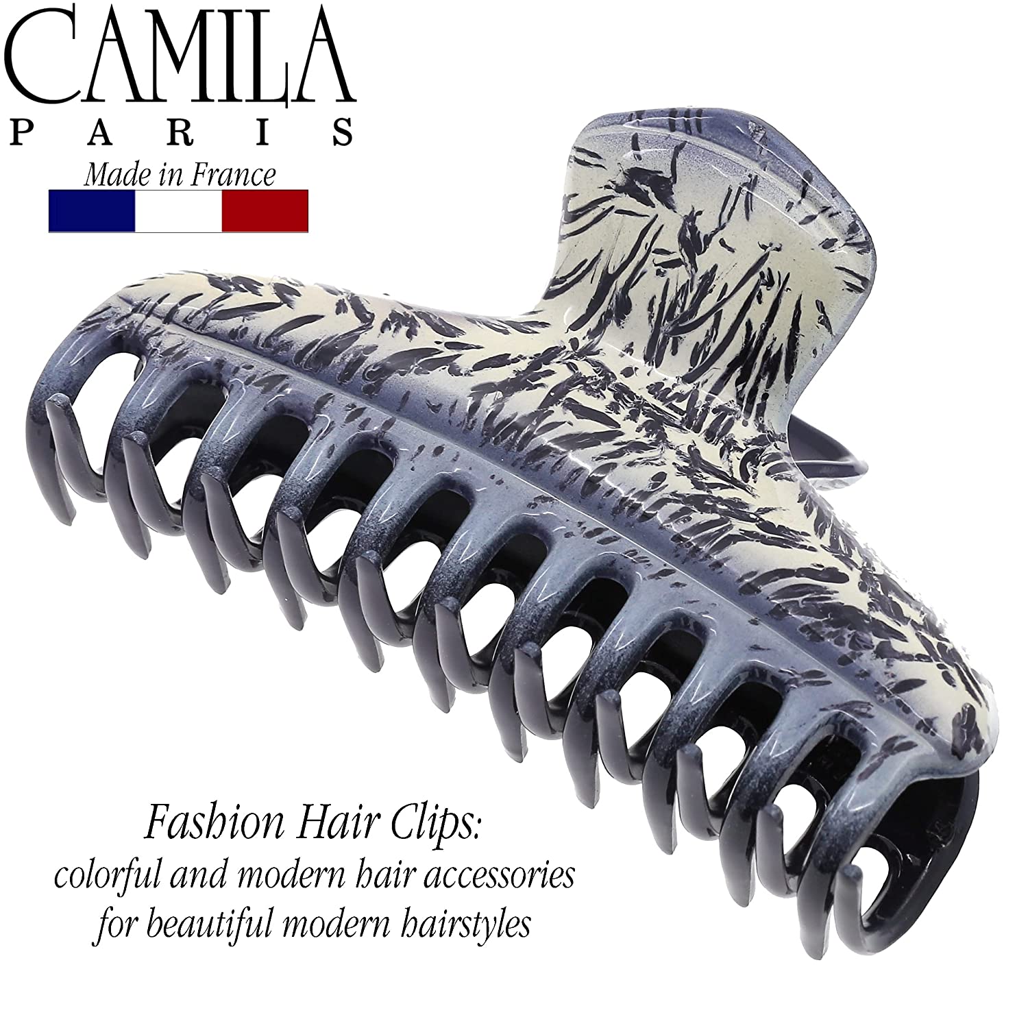 Camila Paris Victoria French hair clip cellulose acetate