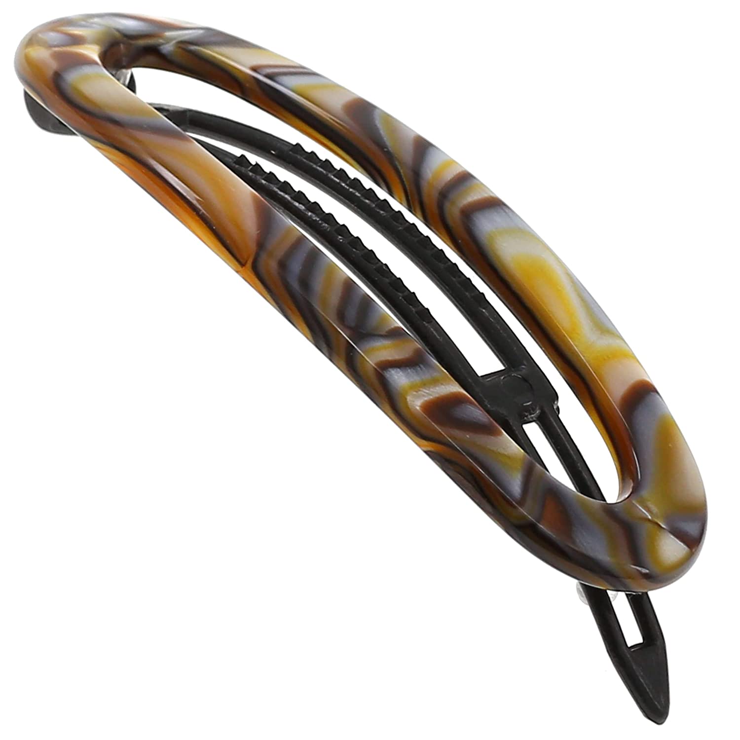 Camila Paris 2.5 inch Metal-Free French barrette cellulose acetate