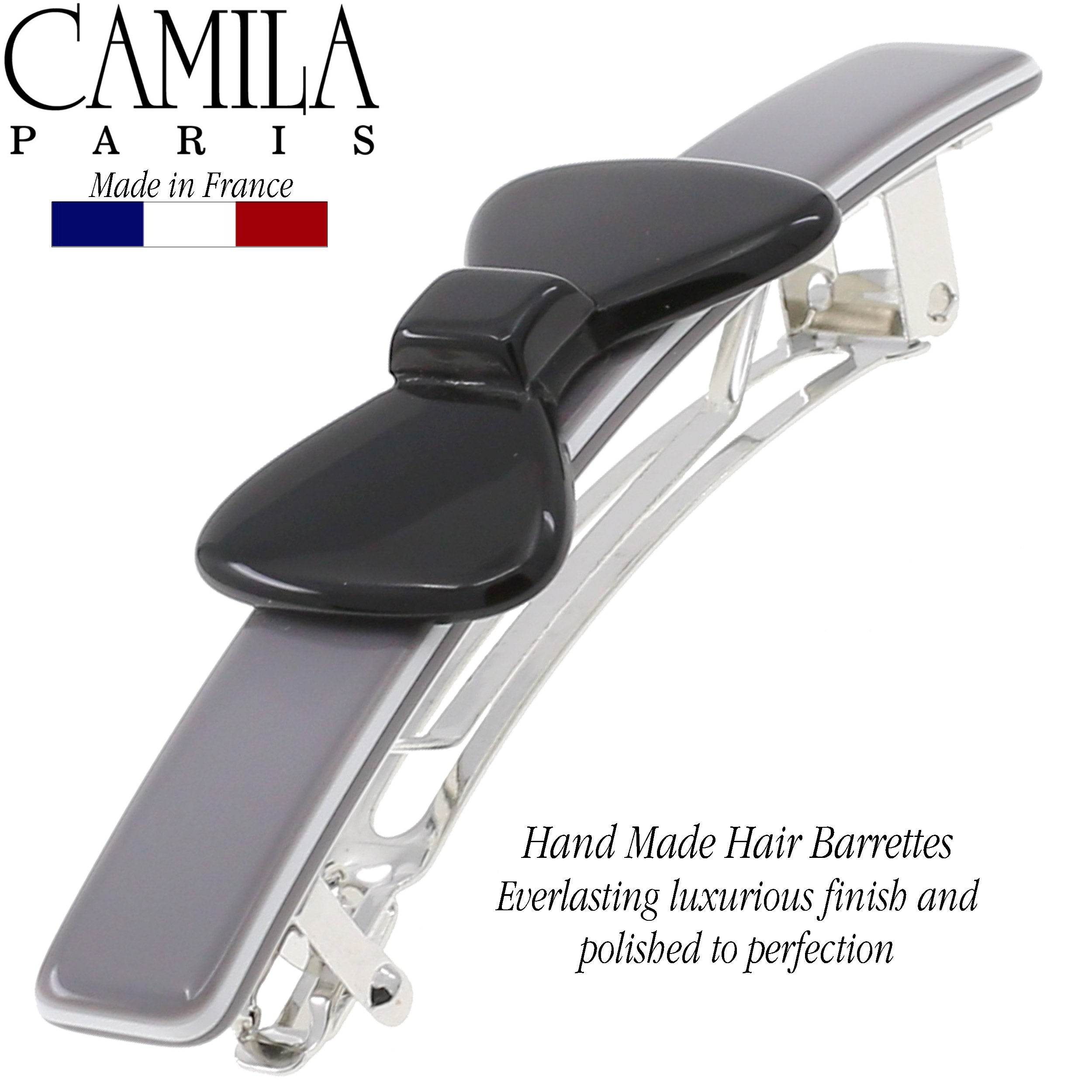 Camila Paris French barrette cellulose acetate handmade