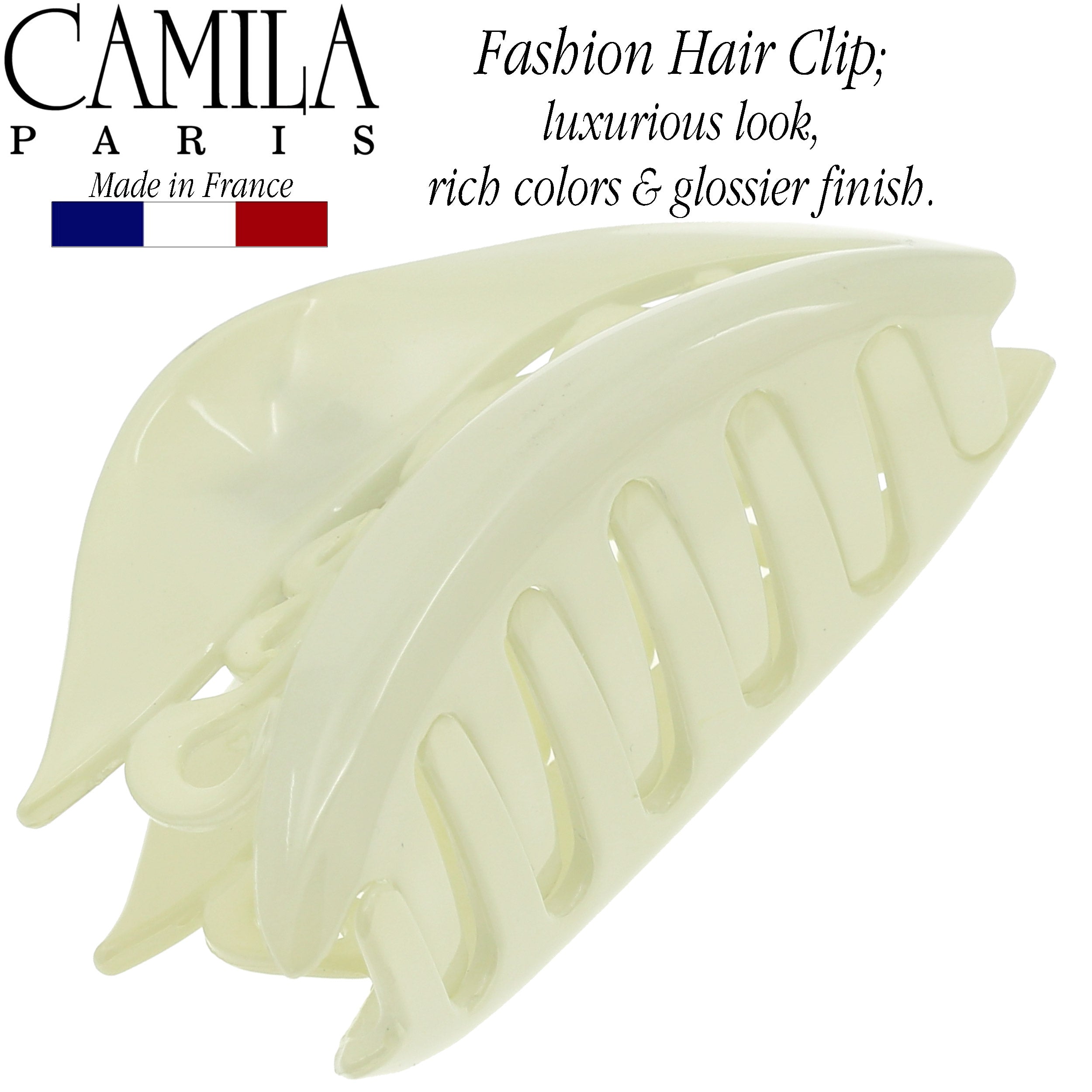 Camila Paris French hair clip cellulose acetate