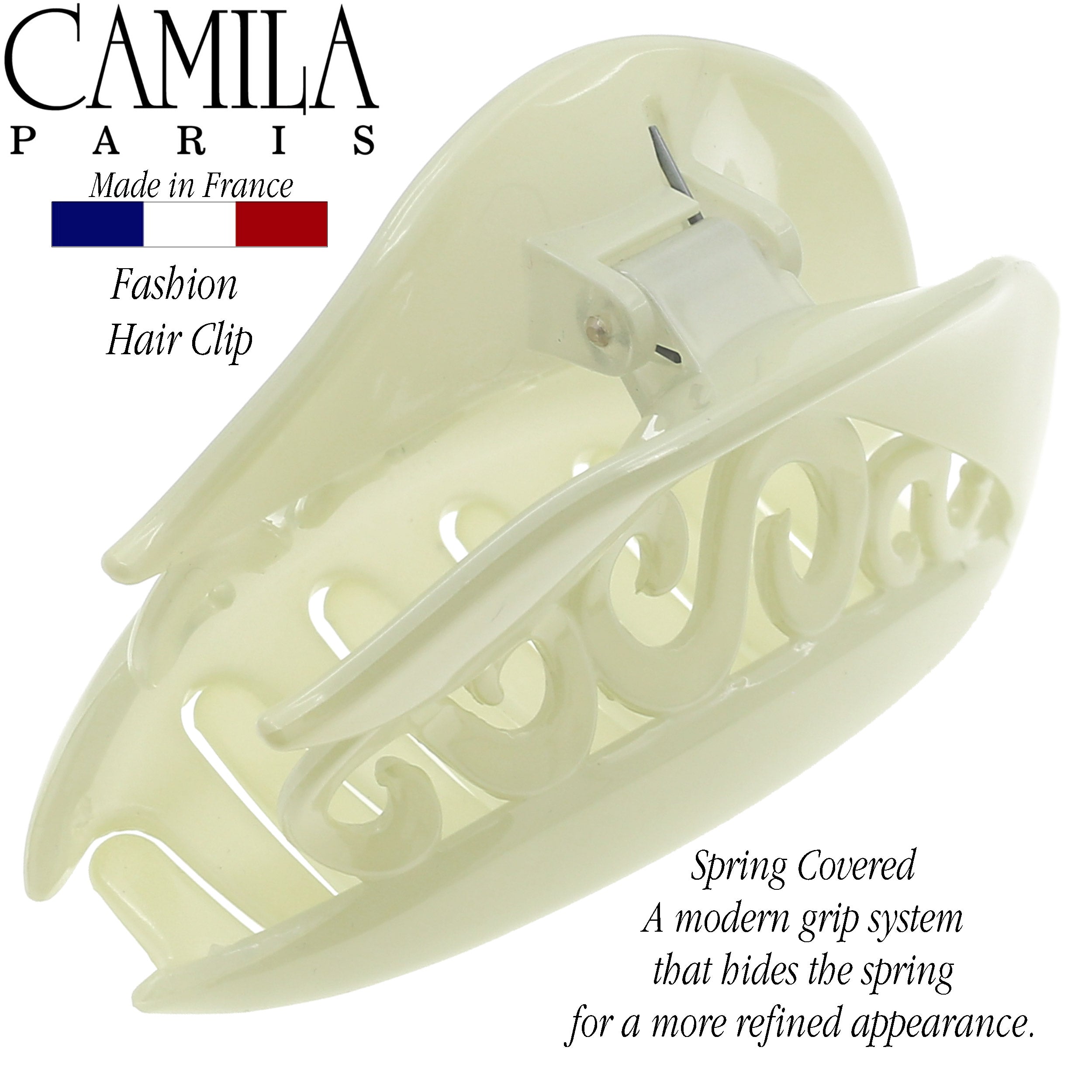 Camila Paris French hair clip cellulose acetate