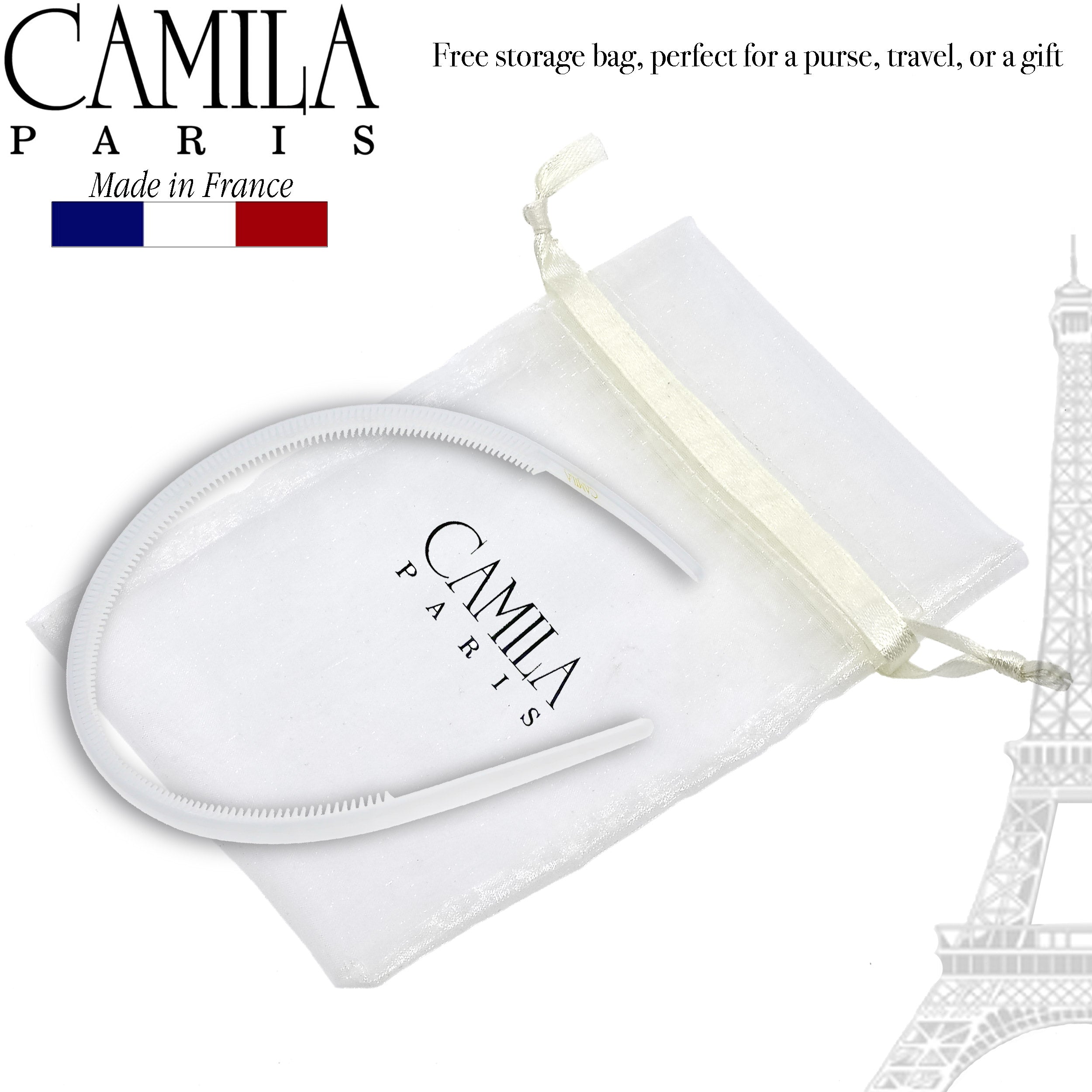 Camila Paris 0.20 inch Classic Comfort French headband cellulose acetate