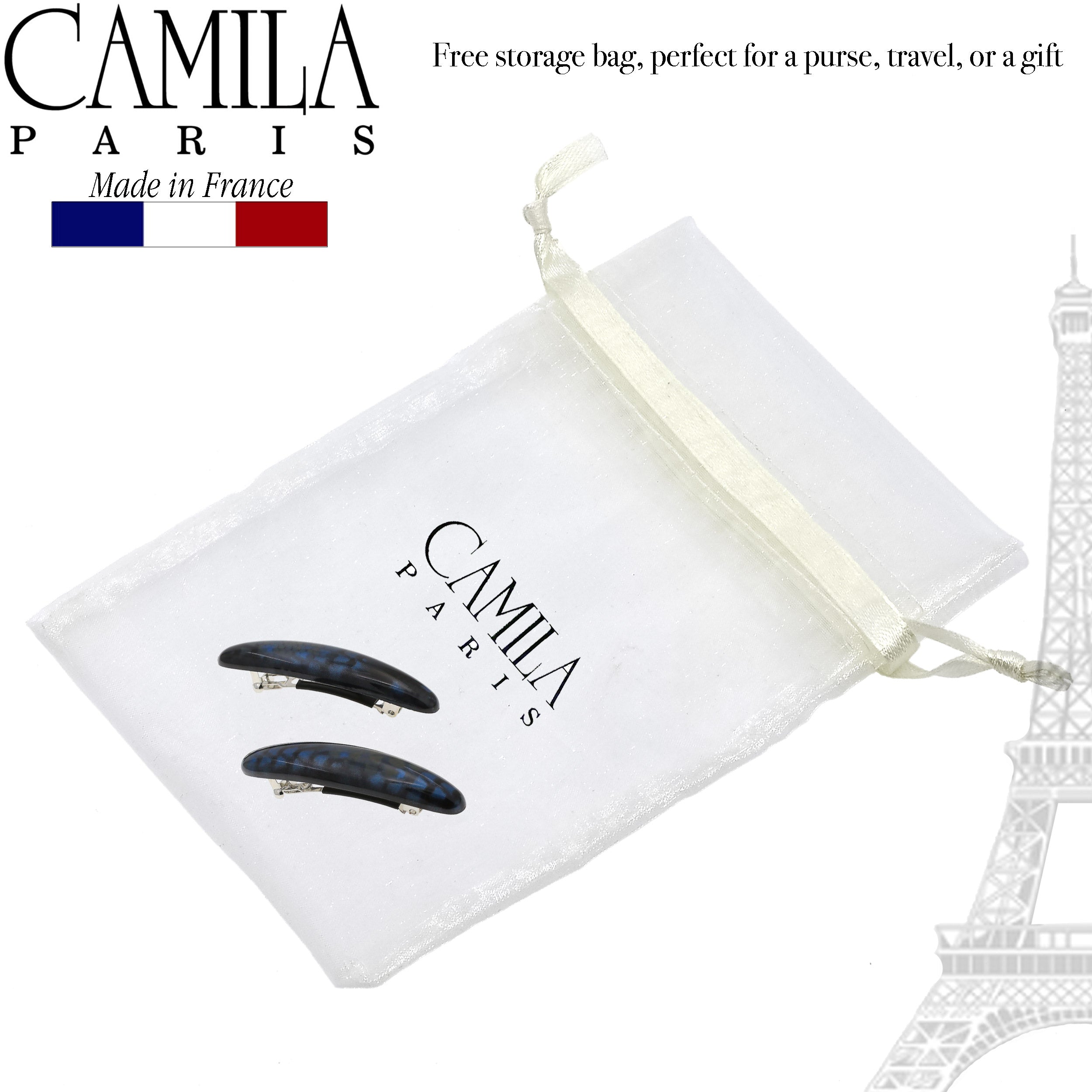 Camila Paris French barrette cellulose acetate