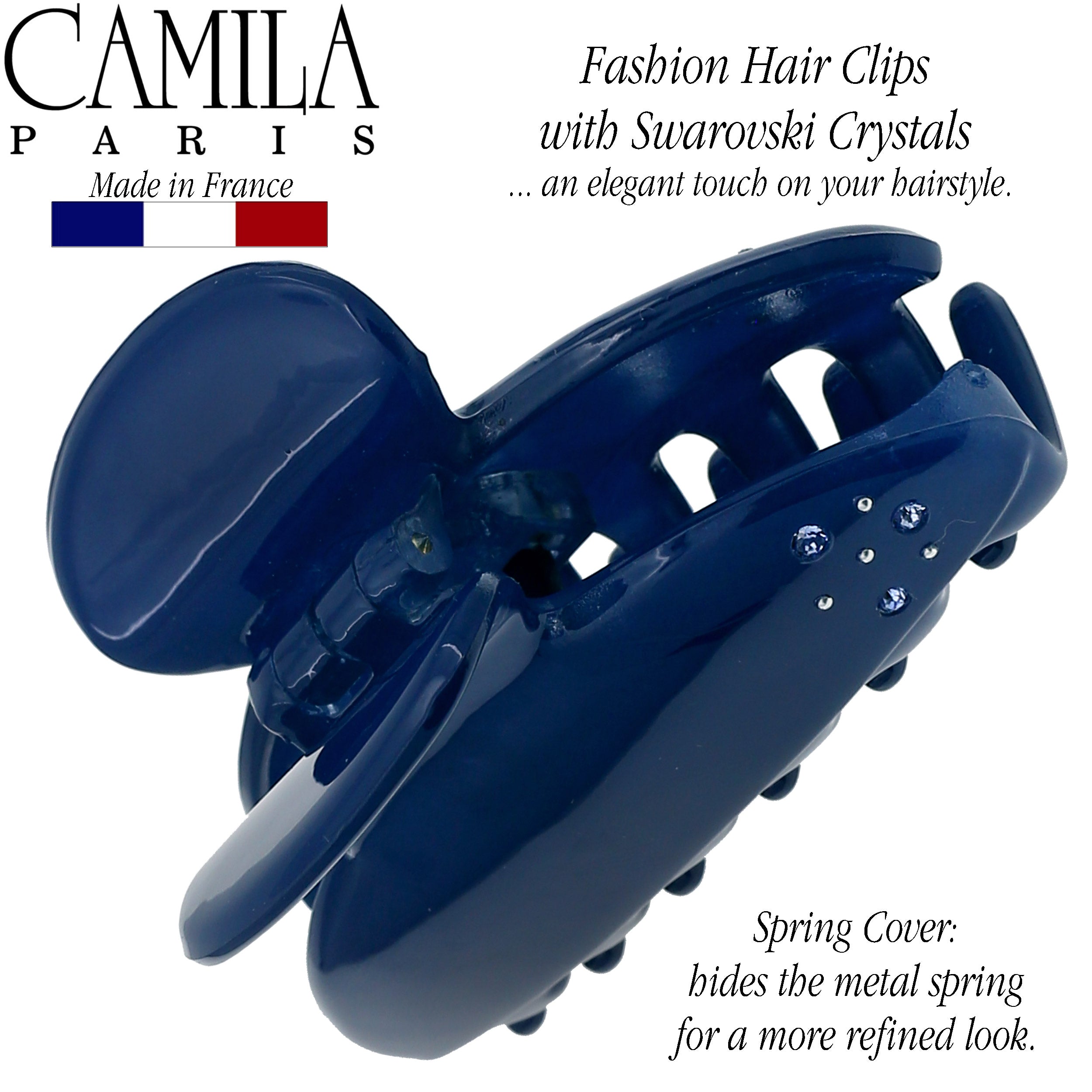 Camila Paris Cheeky French hair clip cellulose acetate