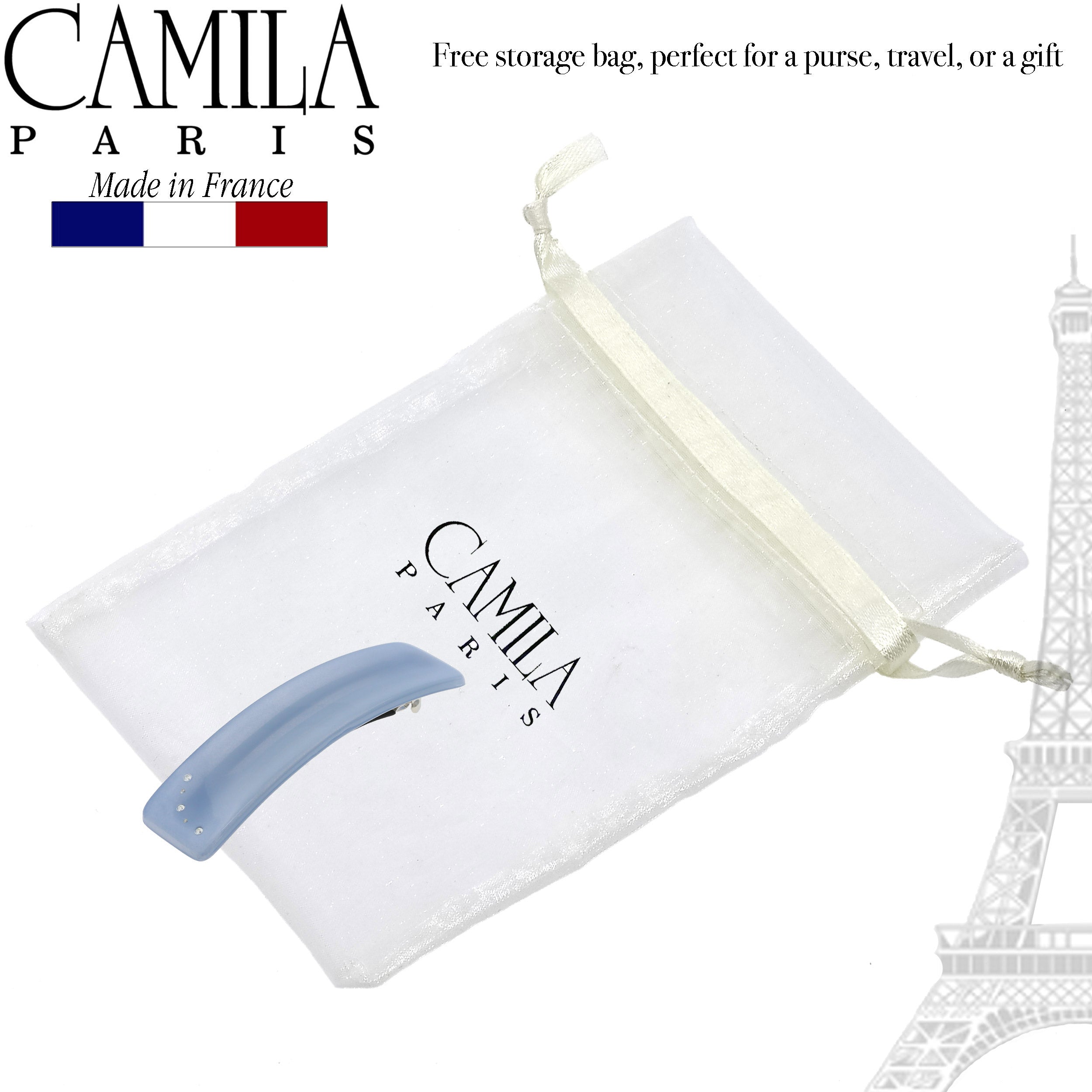 Camila Paris French barrette cellulose acetate