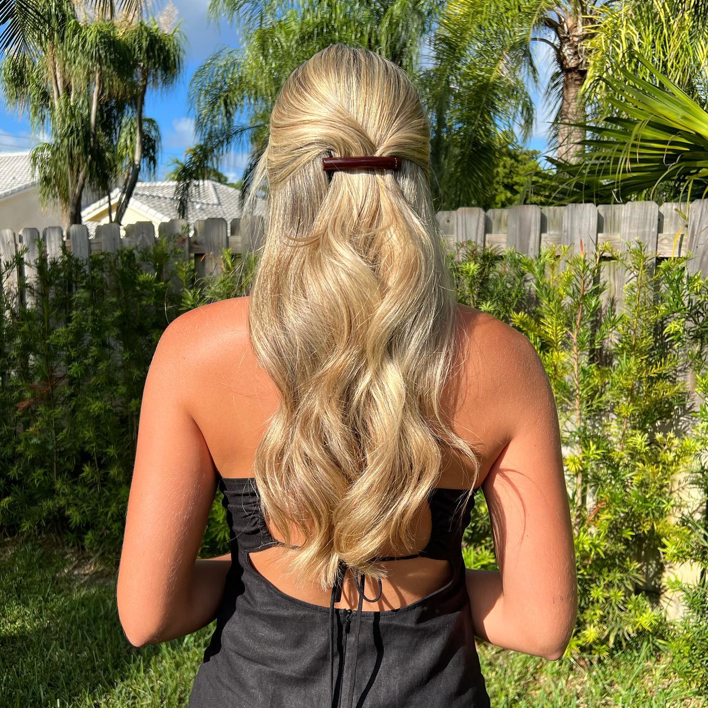 Camila Paris French barrette cellulose acetate