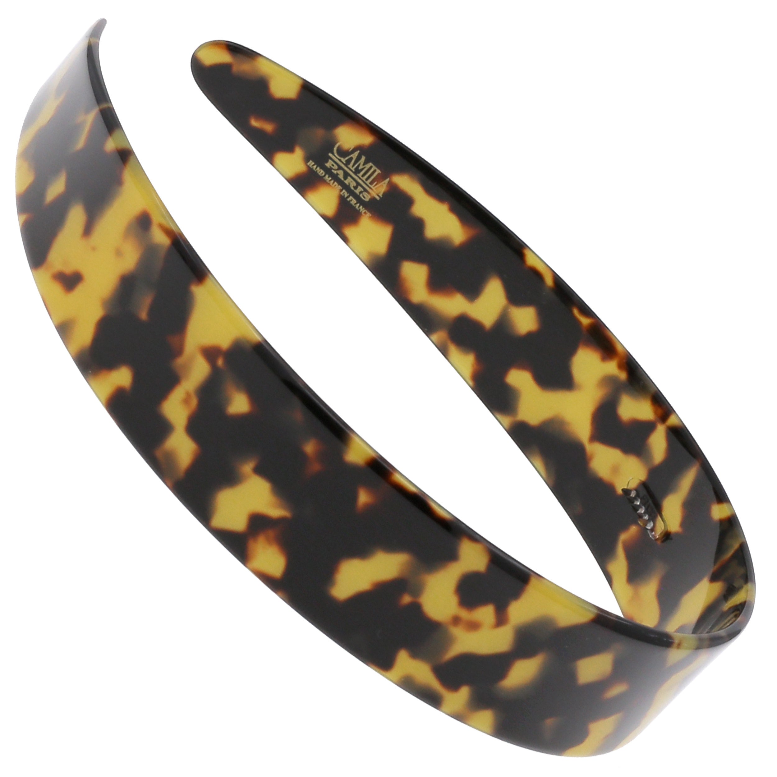 Camila Paris Tokyo 1 inch Classic Flat French headband cellulose acetate