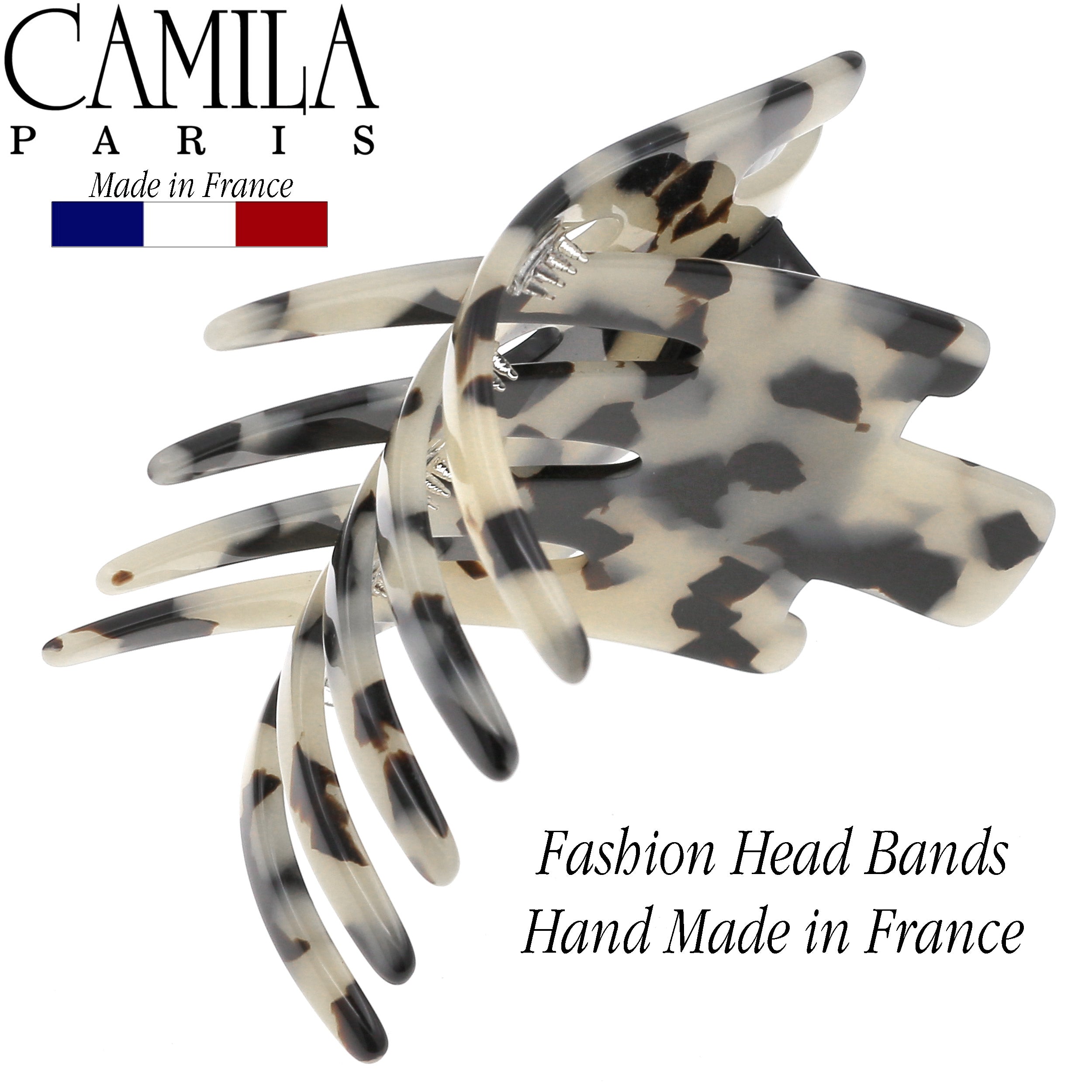 Camila Paris Mimi French hair clip cellulose acetate