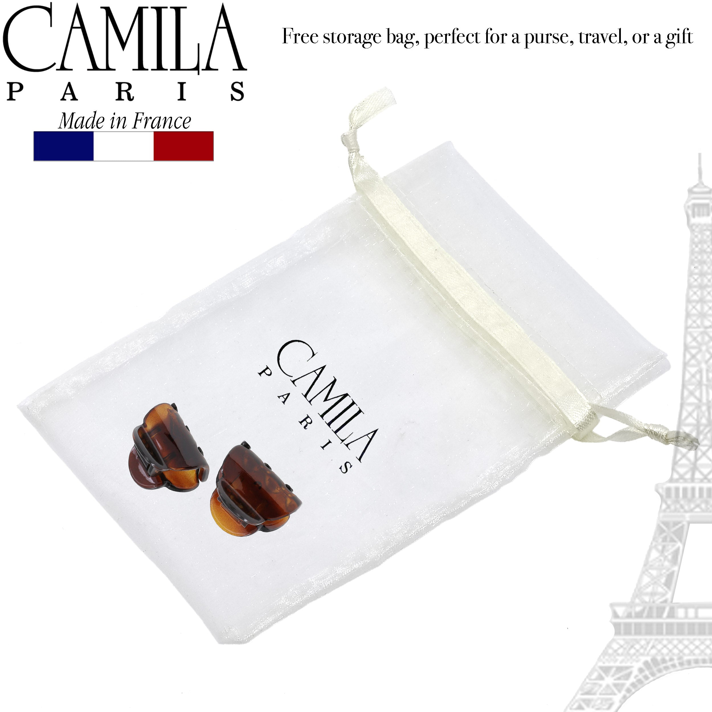 Camila Paris French hair clip cellulose acetate