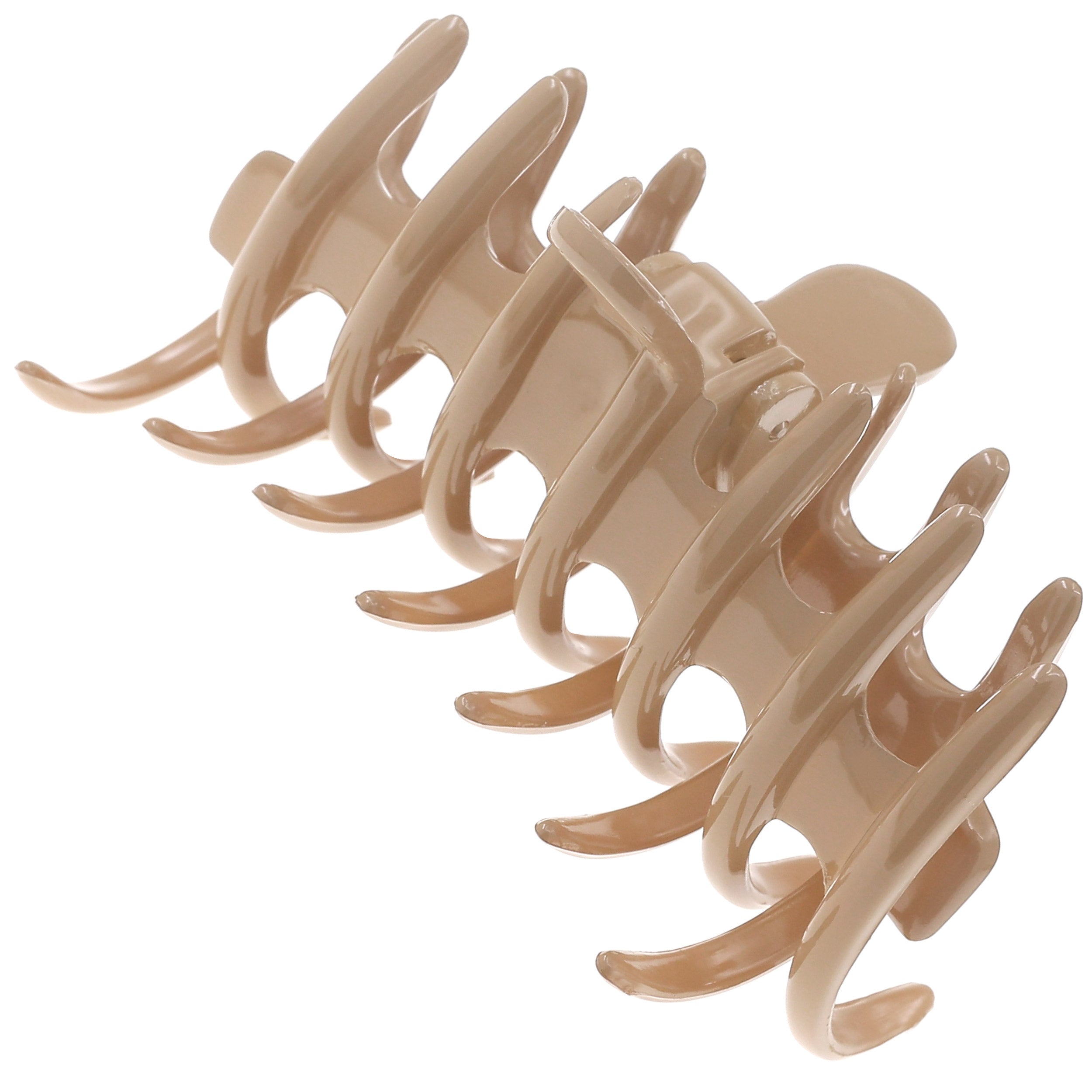 Camila Paris Coral French hair clip cellulose acetate