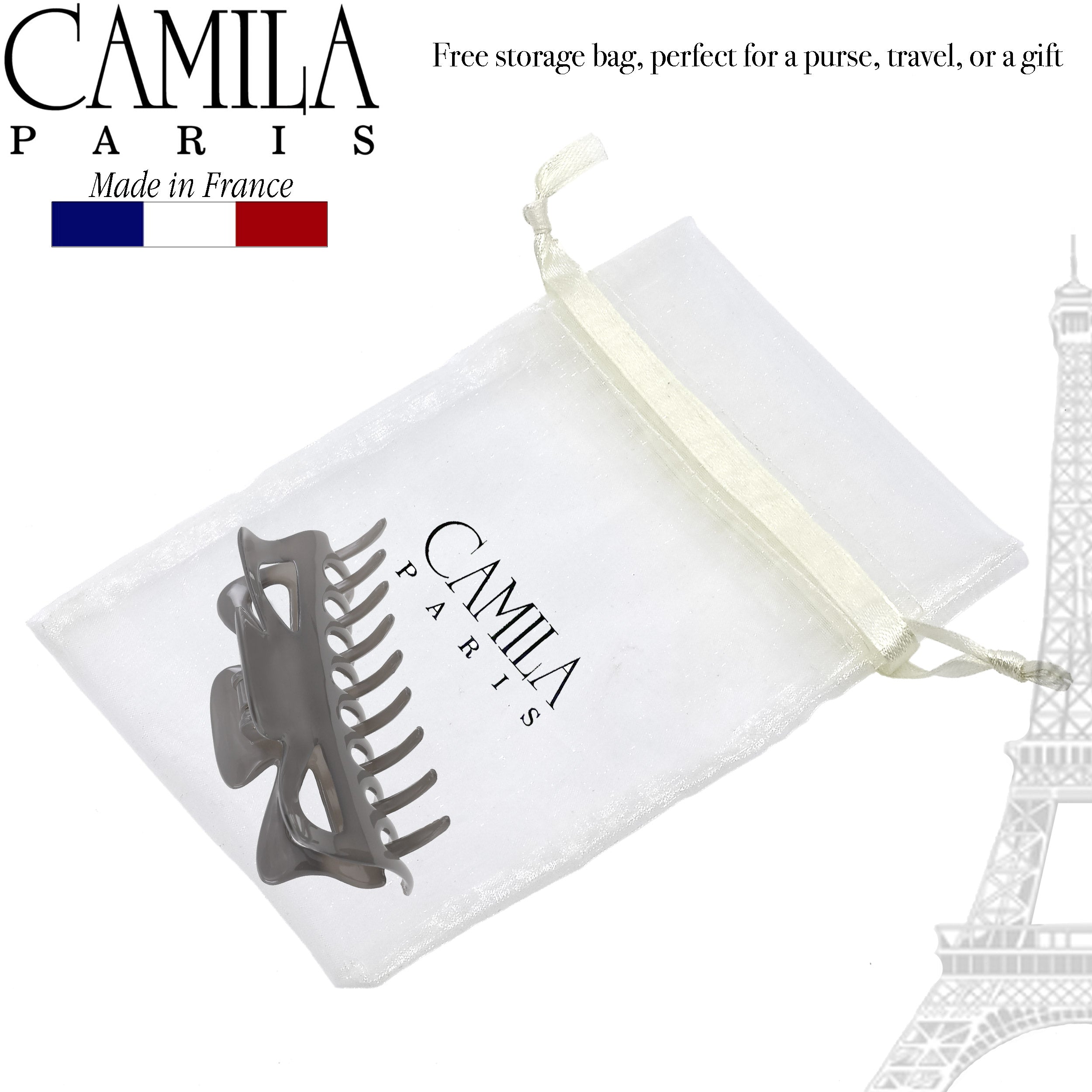 Camila Paris Elizabeth French hair clip cellulose acetate