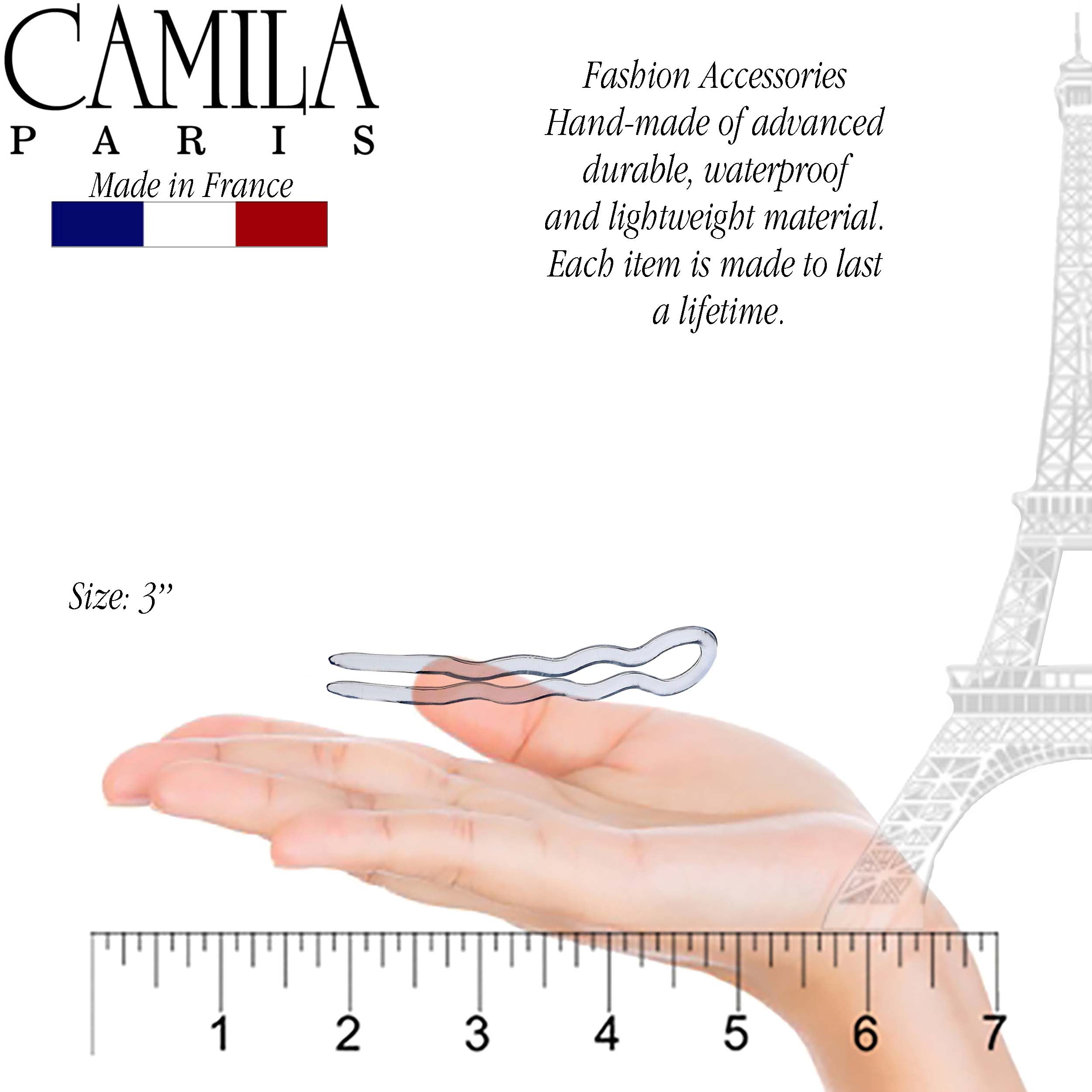 Camila Paris French hair stick cellulose acetate