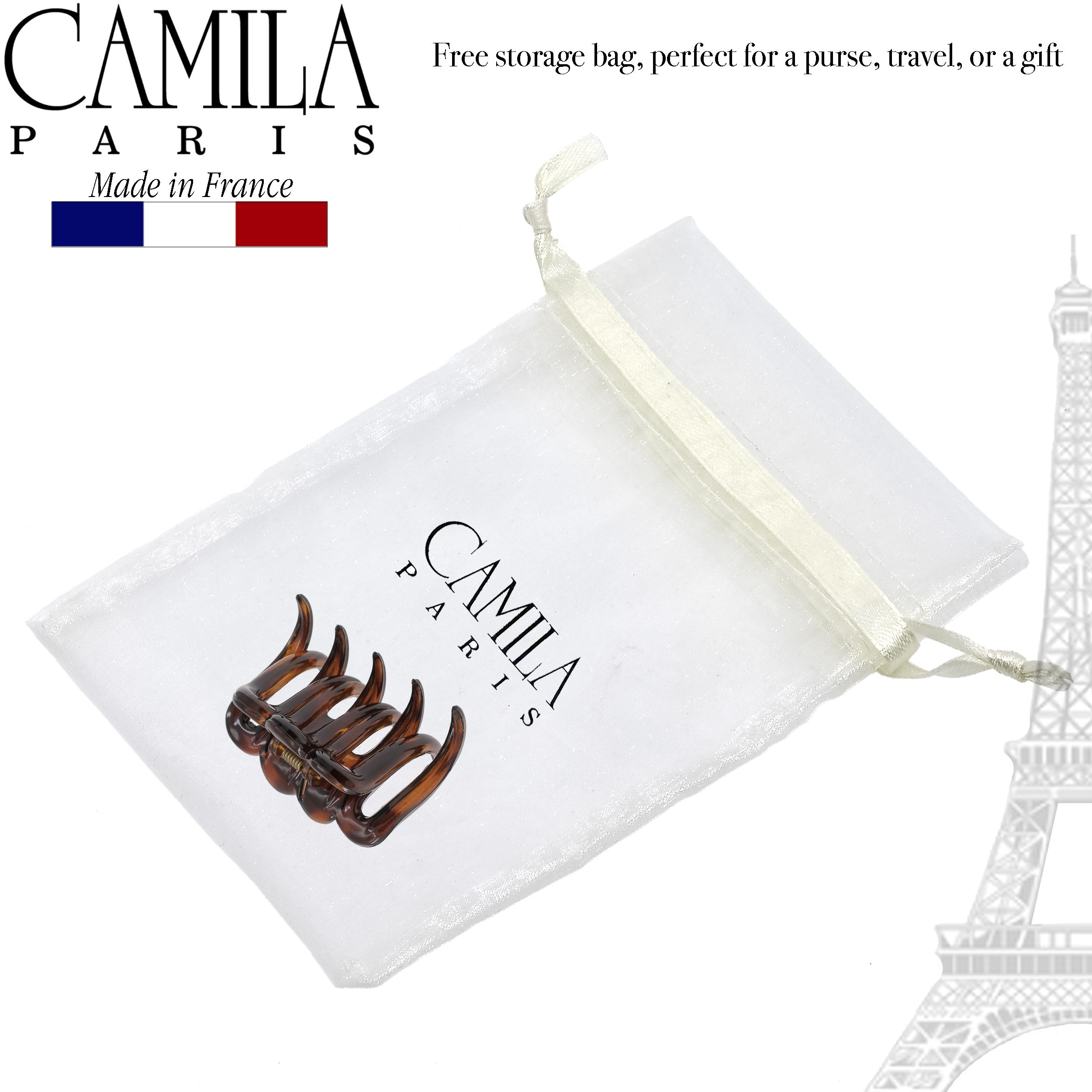 Camila Paris 2.5 Inch French hair clip cellulose acetate