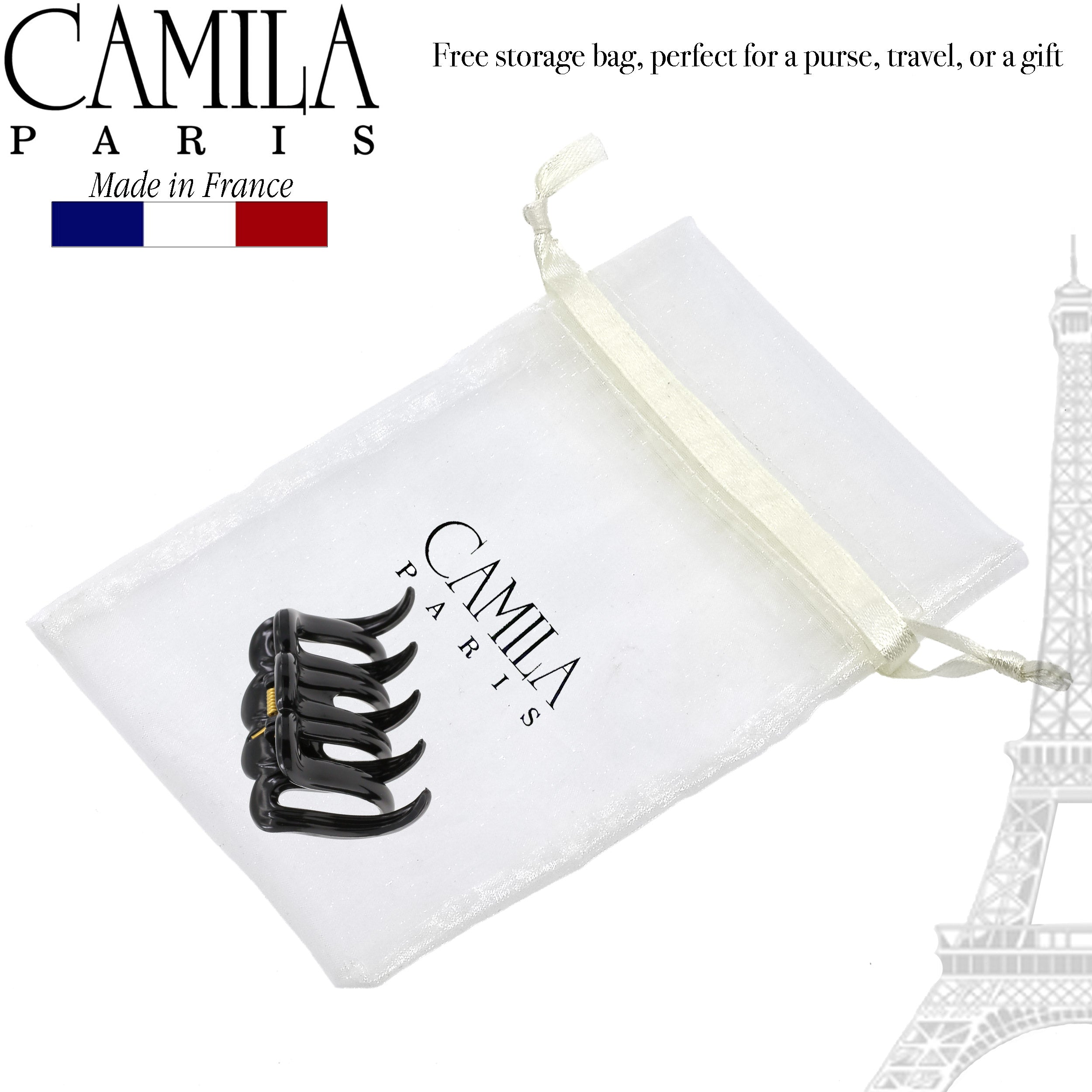 Camila Paris 4 Inch French hair clip cellulose acetate