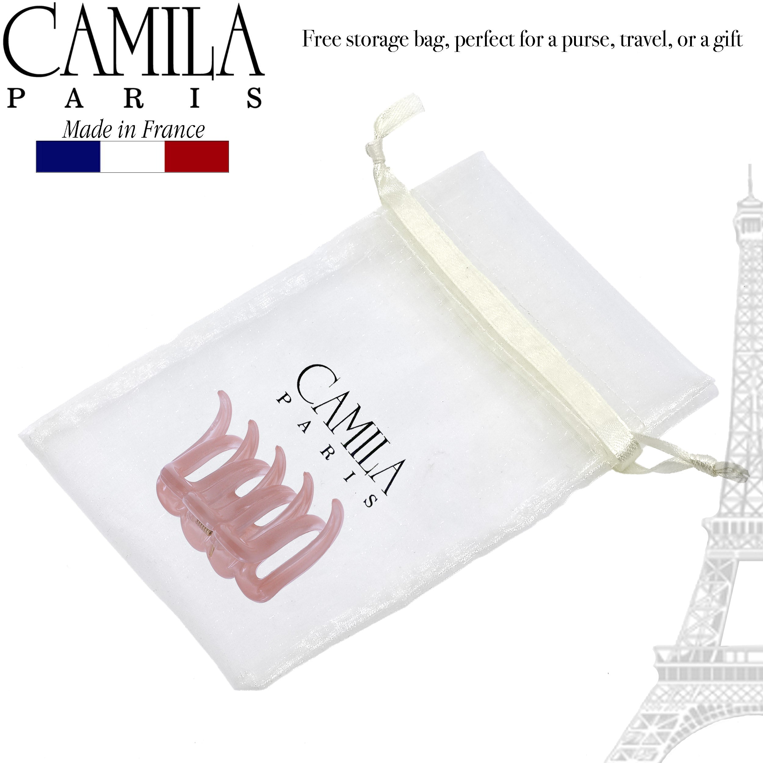 Camila Paris French hair clip cellulose acetate