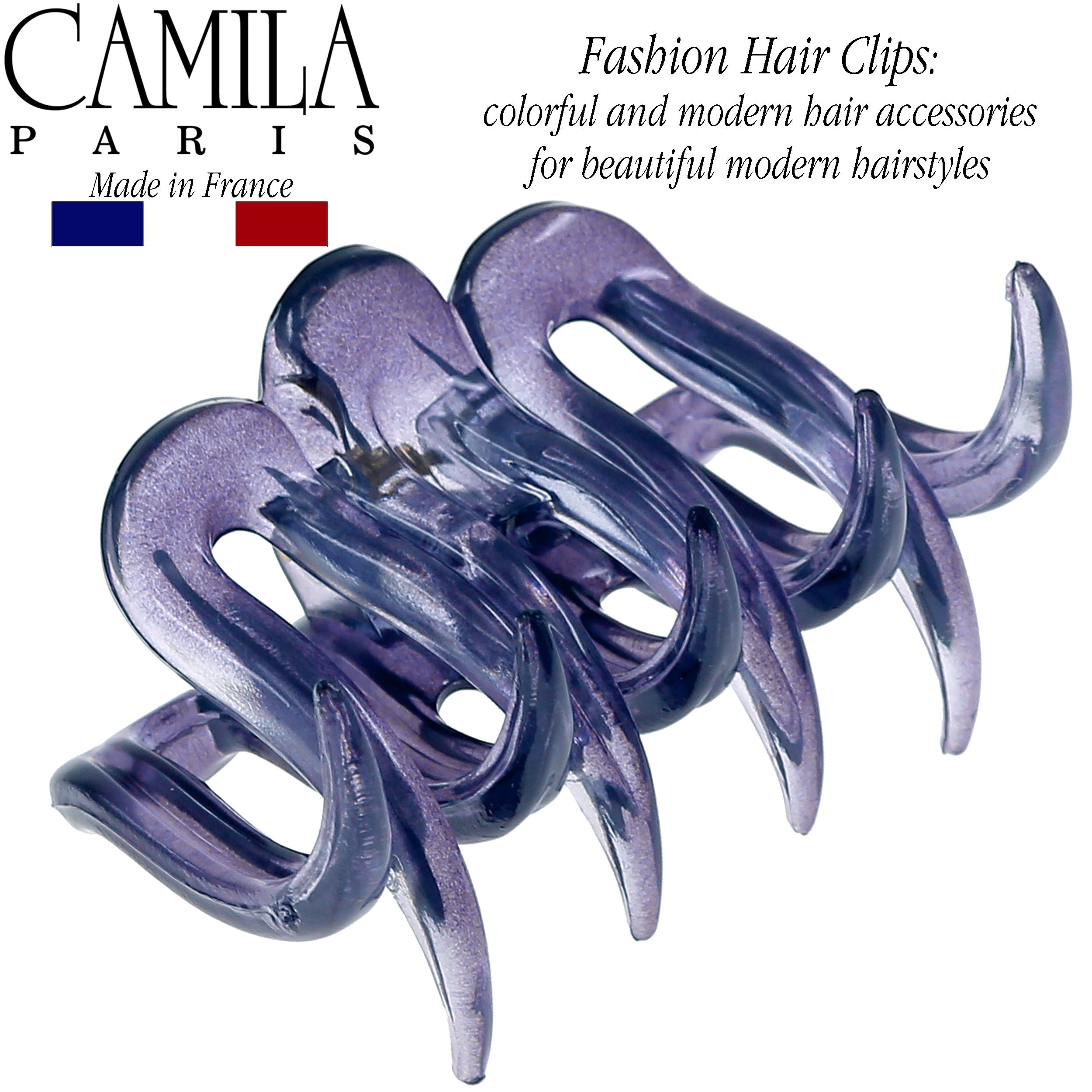 Camila Paris French hair clip cellulose acetate