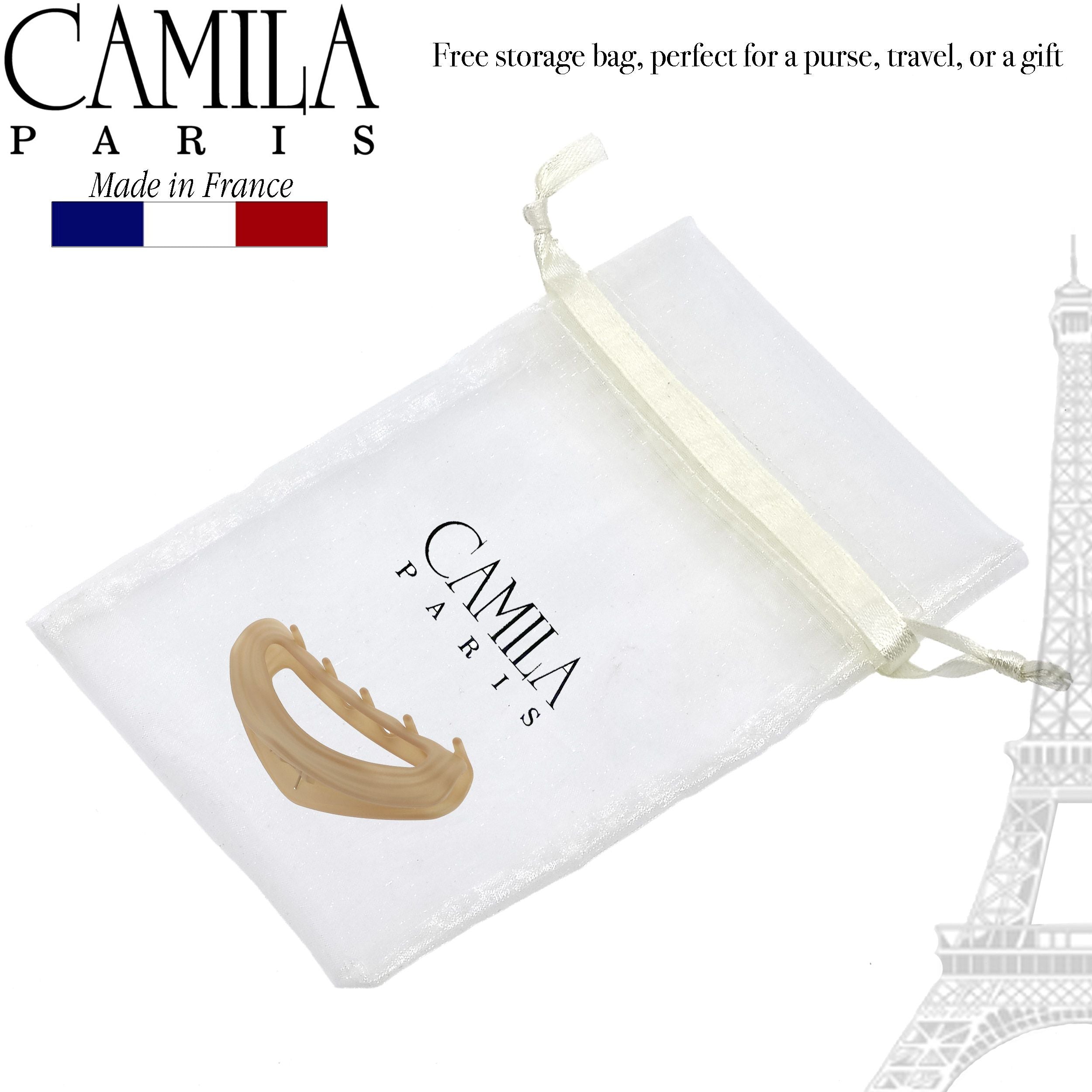 Camila Paris French hair clip cellulose acetate