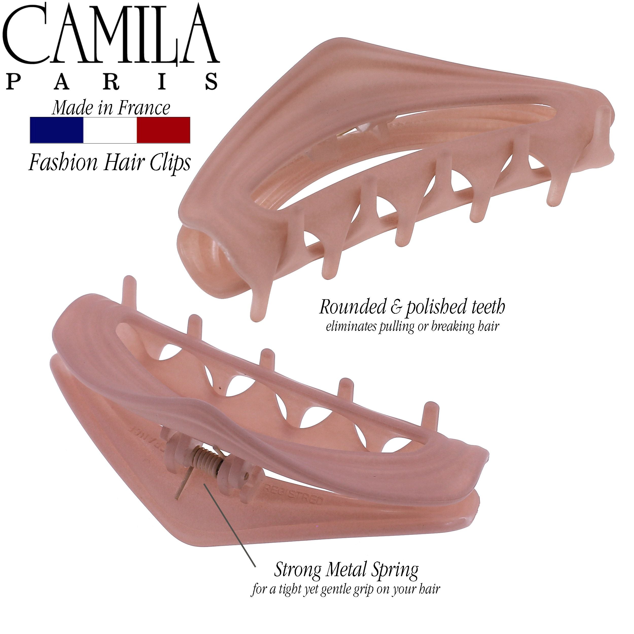 Camila Paris French hair clip cellulose acetate
