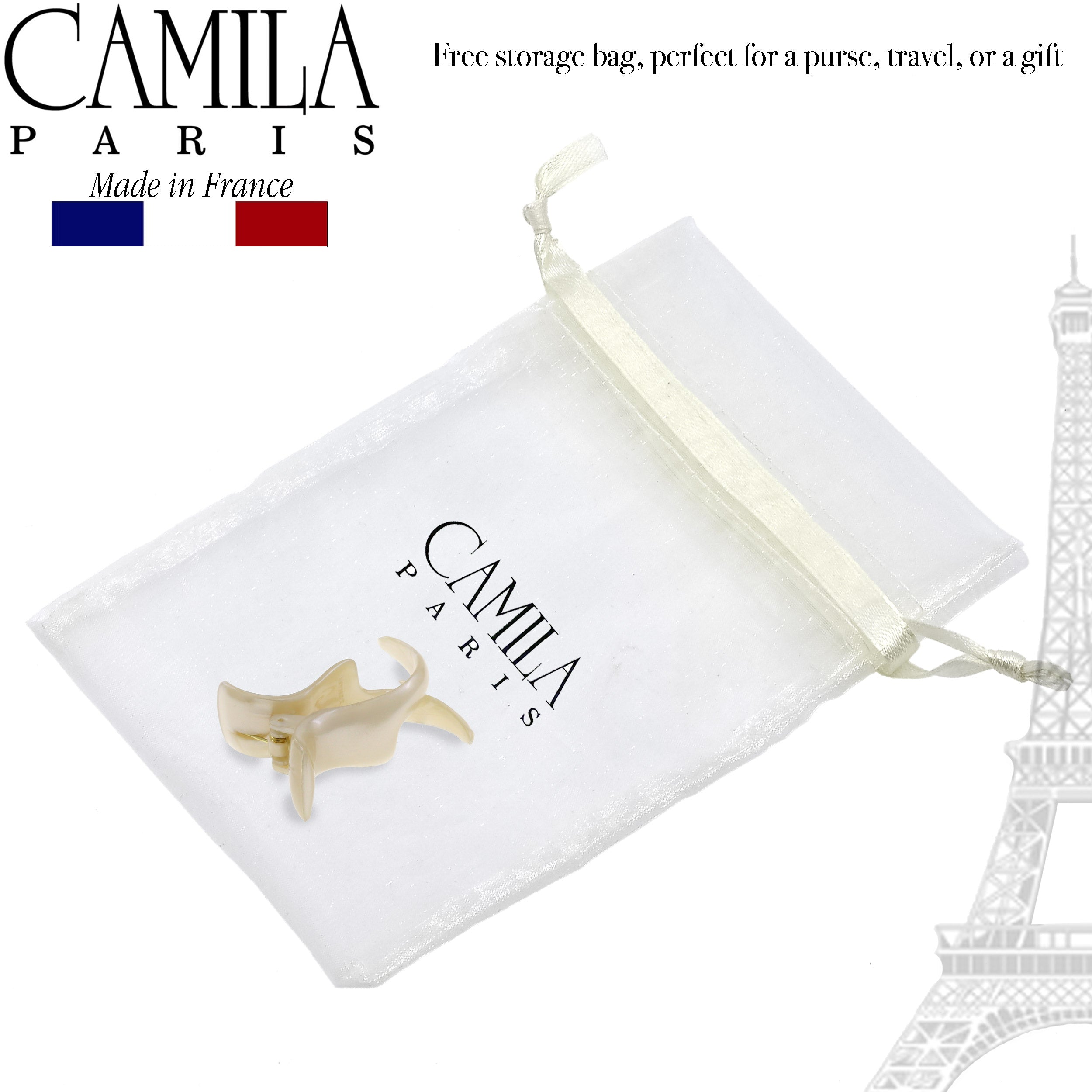 Camila Paris French hair clip cellulose acetate