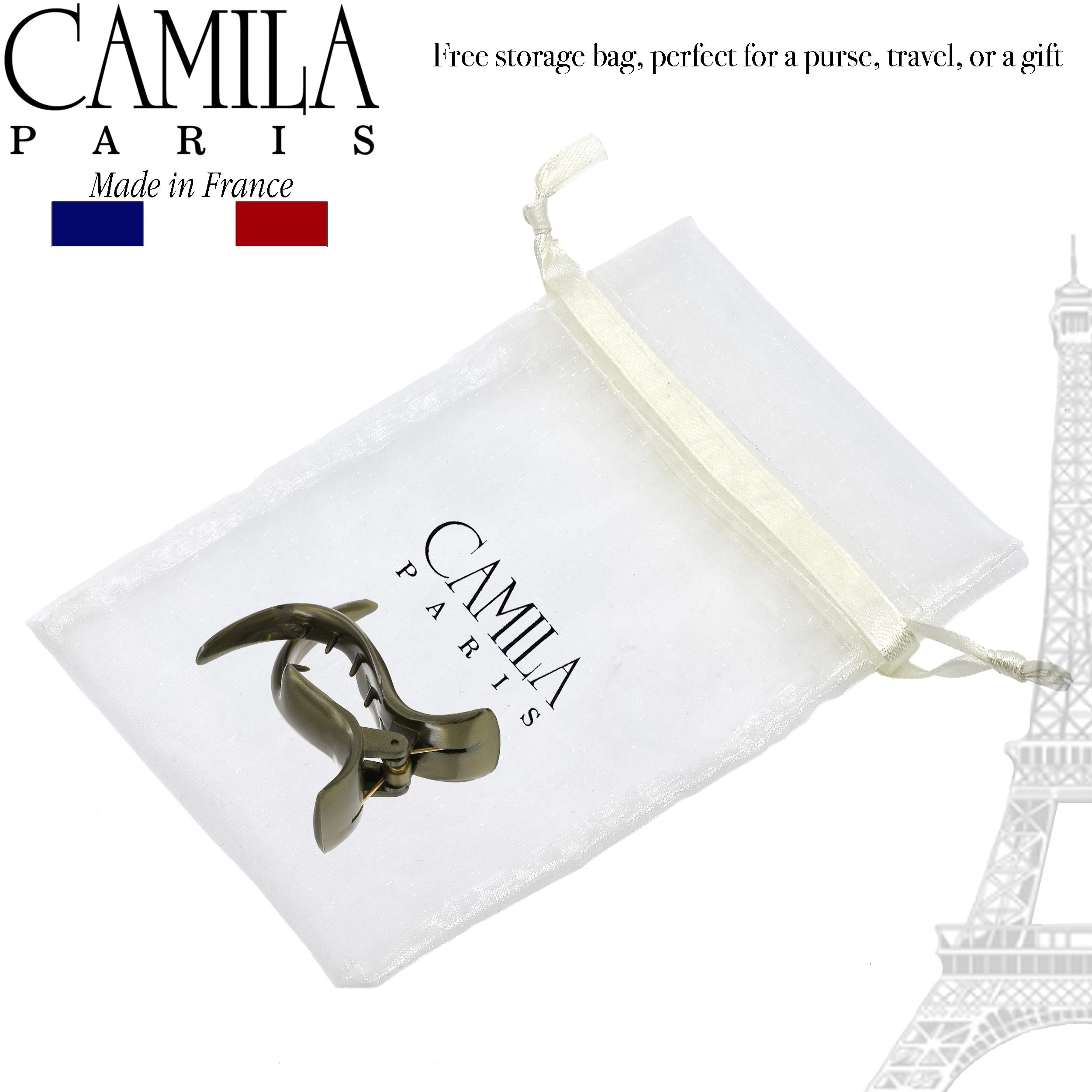 Camila Paris French hair clip cellulose acetate