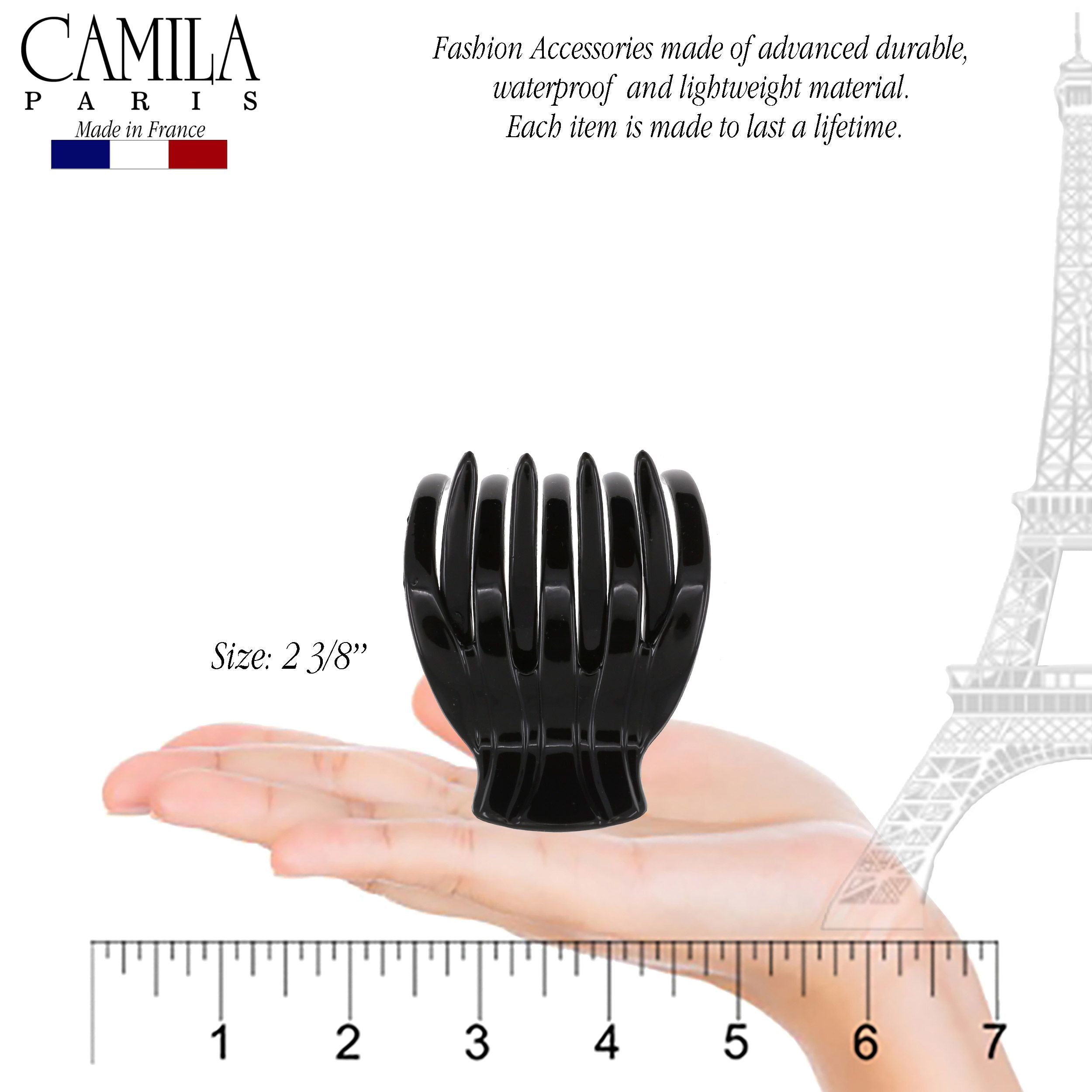 Camila Paris French hair clip cellulose acetate