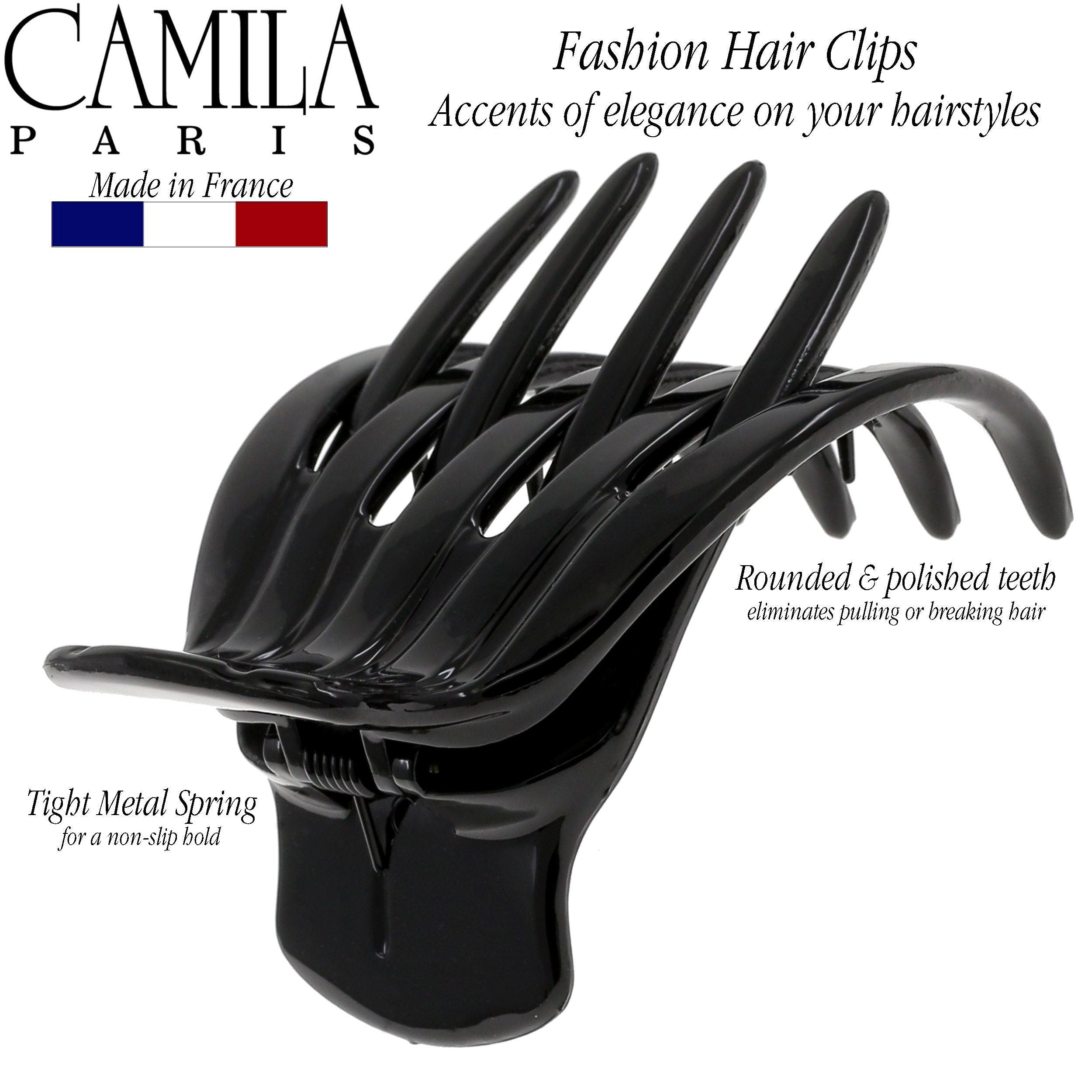 Camila Paris French hair clip cellulose acetate
