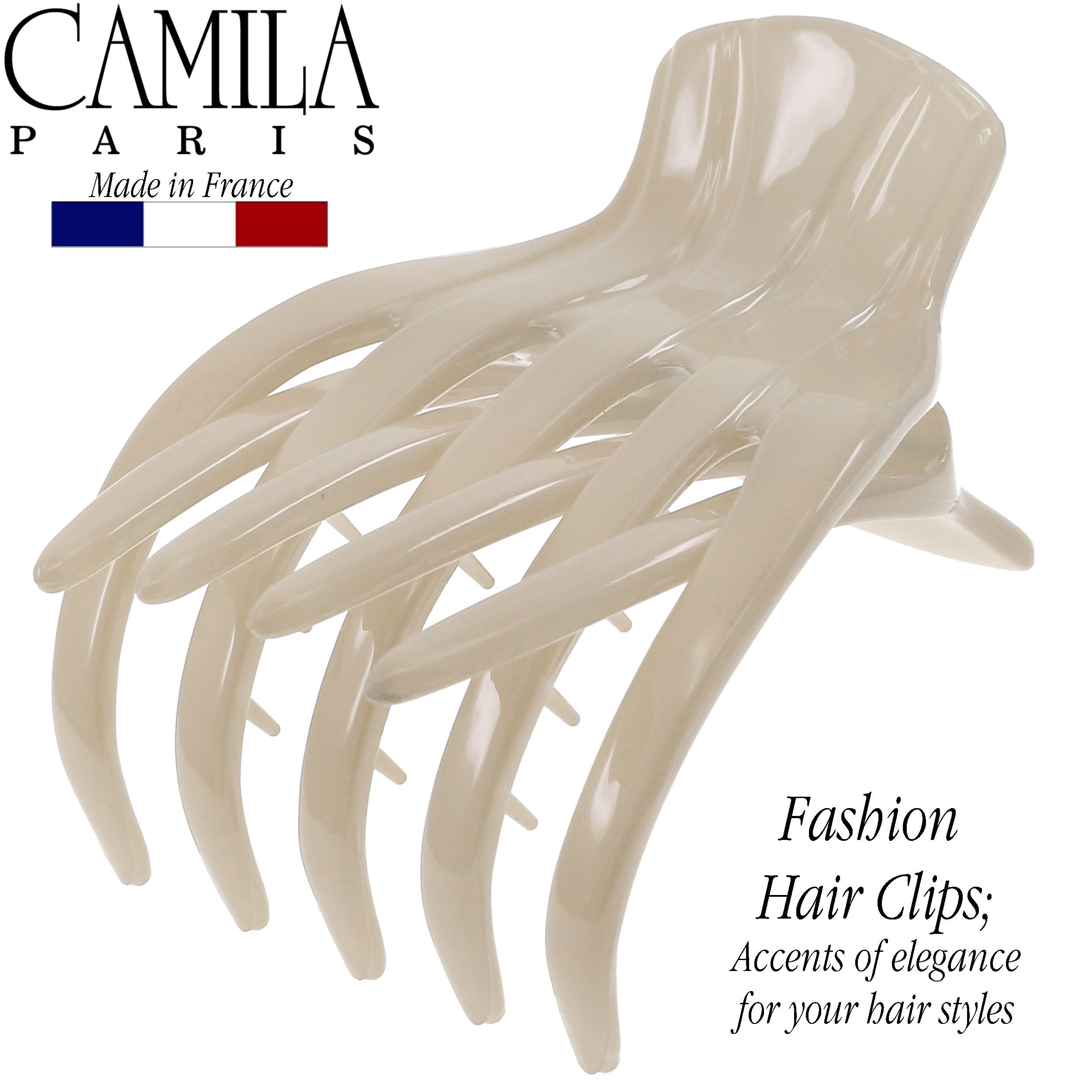 Camila Paris French hair clip cellulose acetate