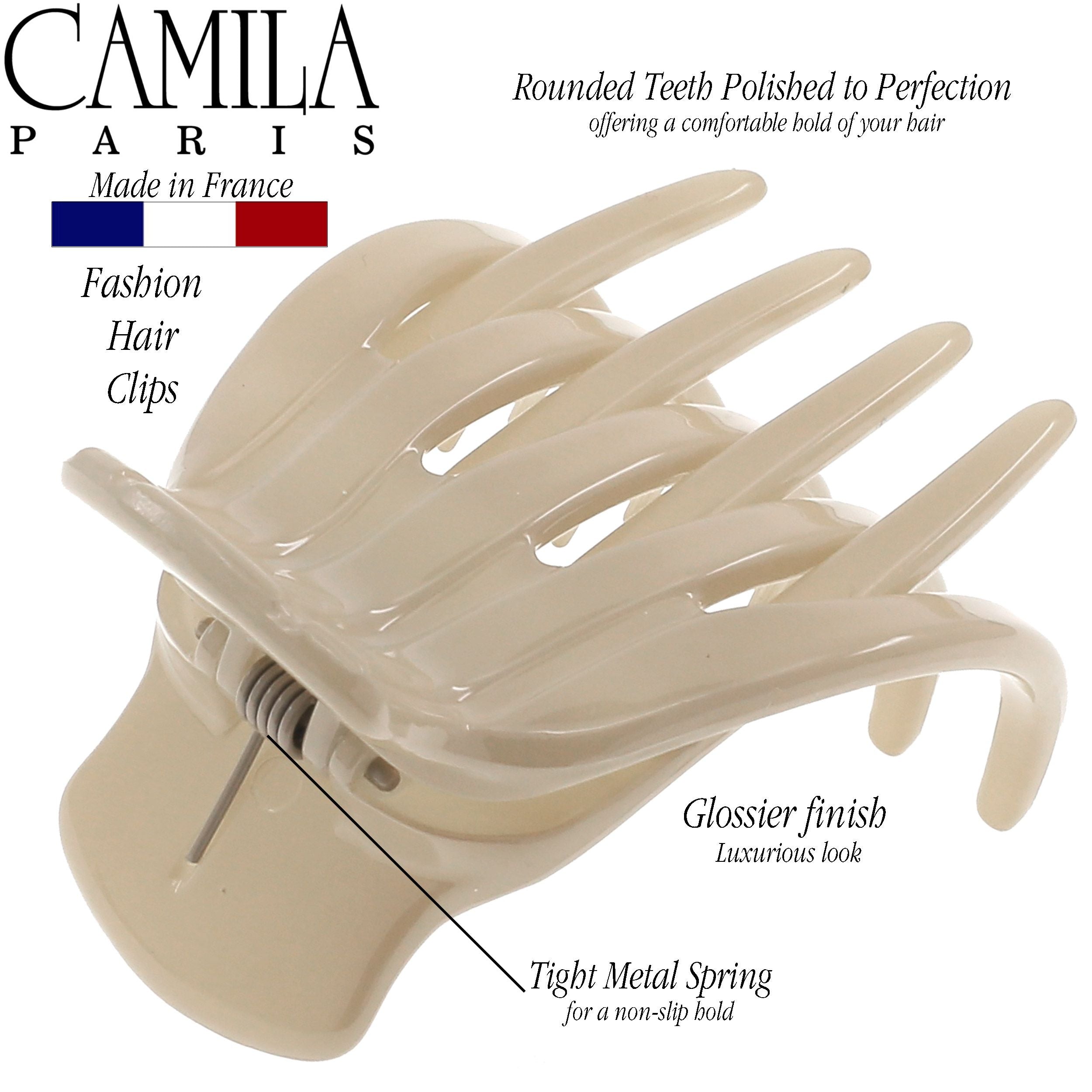 Camila Paris French hair clip cellulose acetate