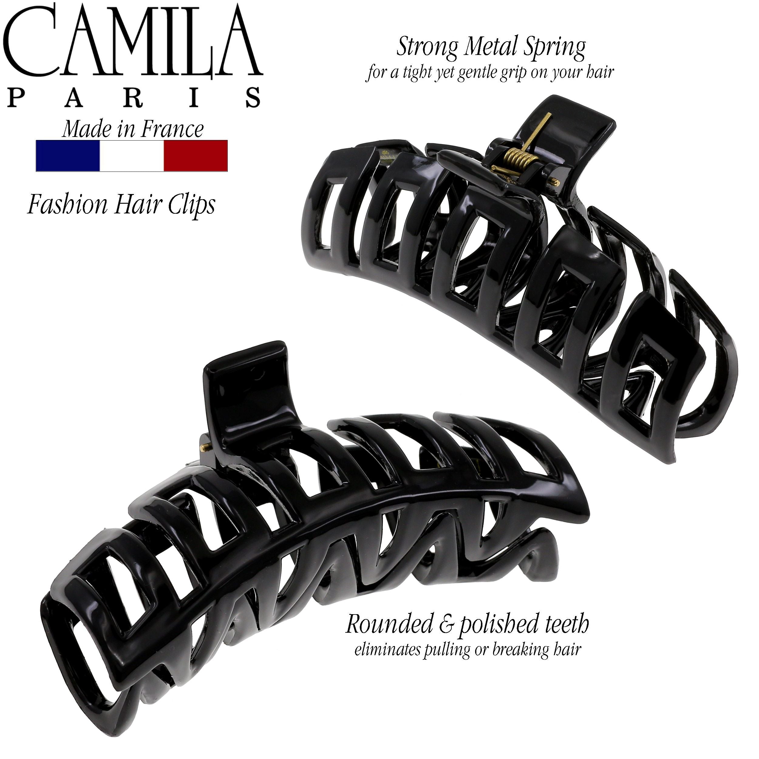 Camila Paris French hair clip cellulose acetate