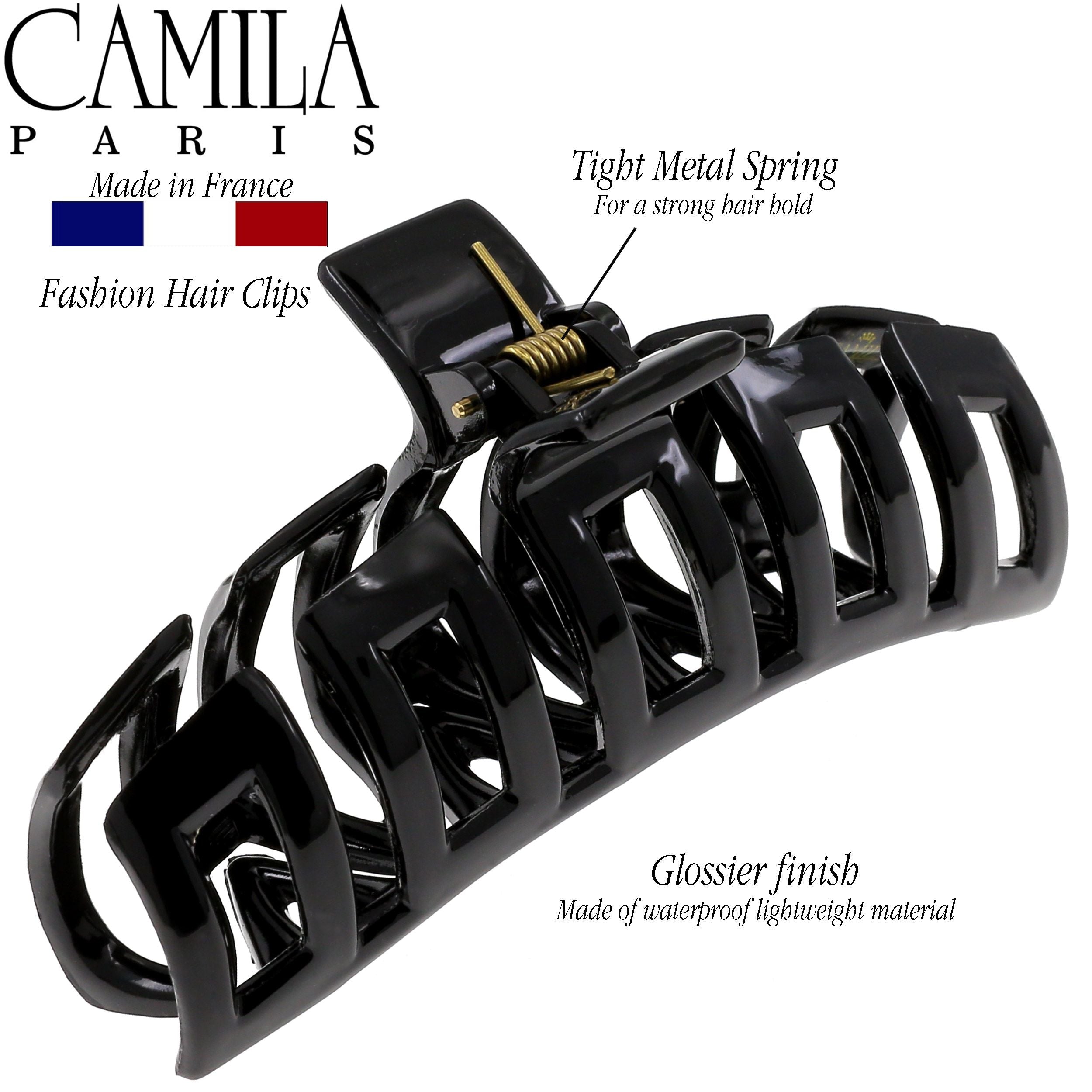 Camila Paris French hair clip cellulose acetate