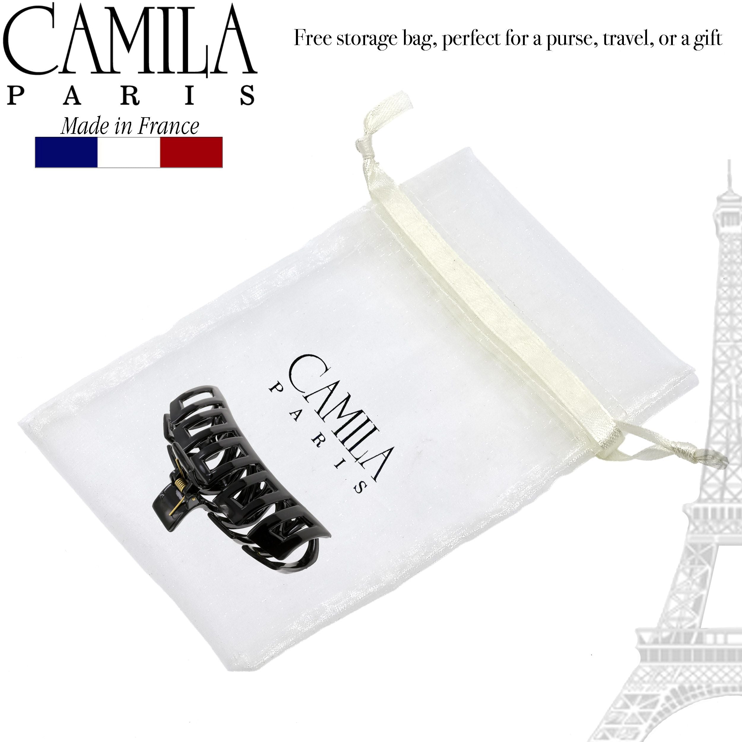 Camila Paris French hair clip cellulose acetate