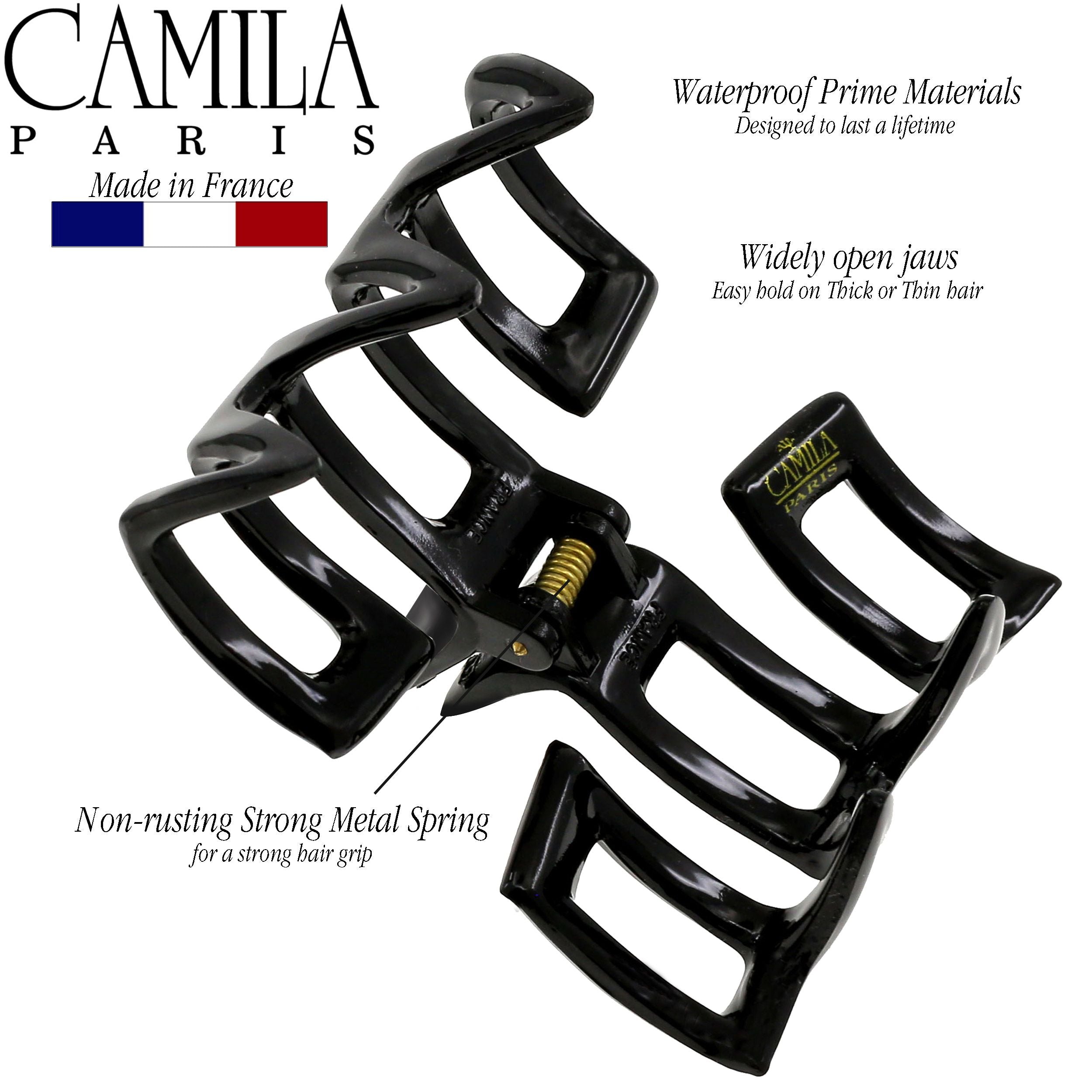 Camila Paris French hair clip cellulose acetate