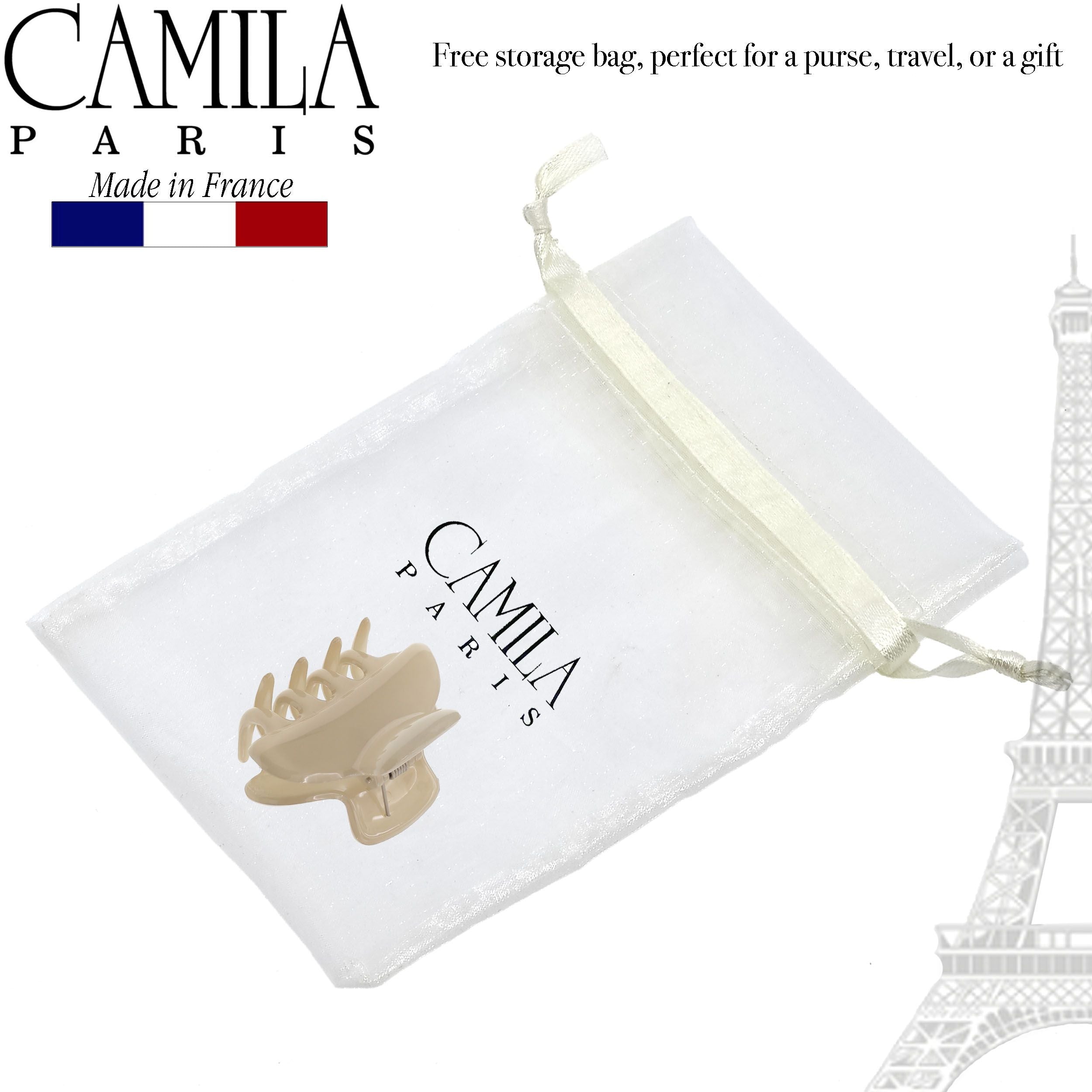 Camila Paris French hair clip cellulose acetate