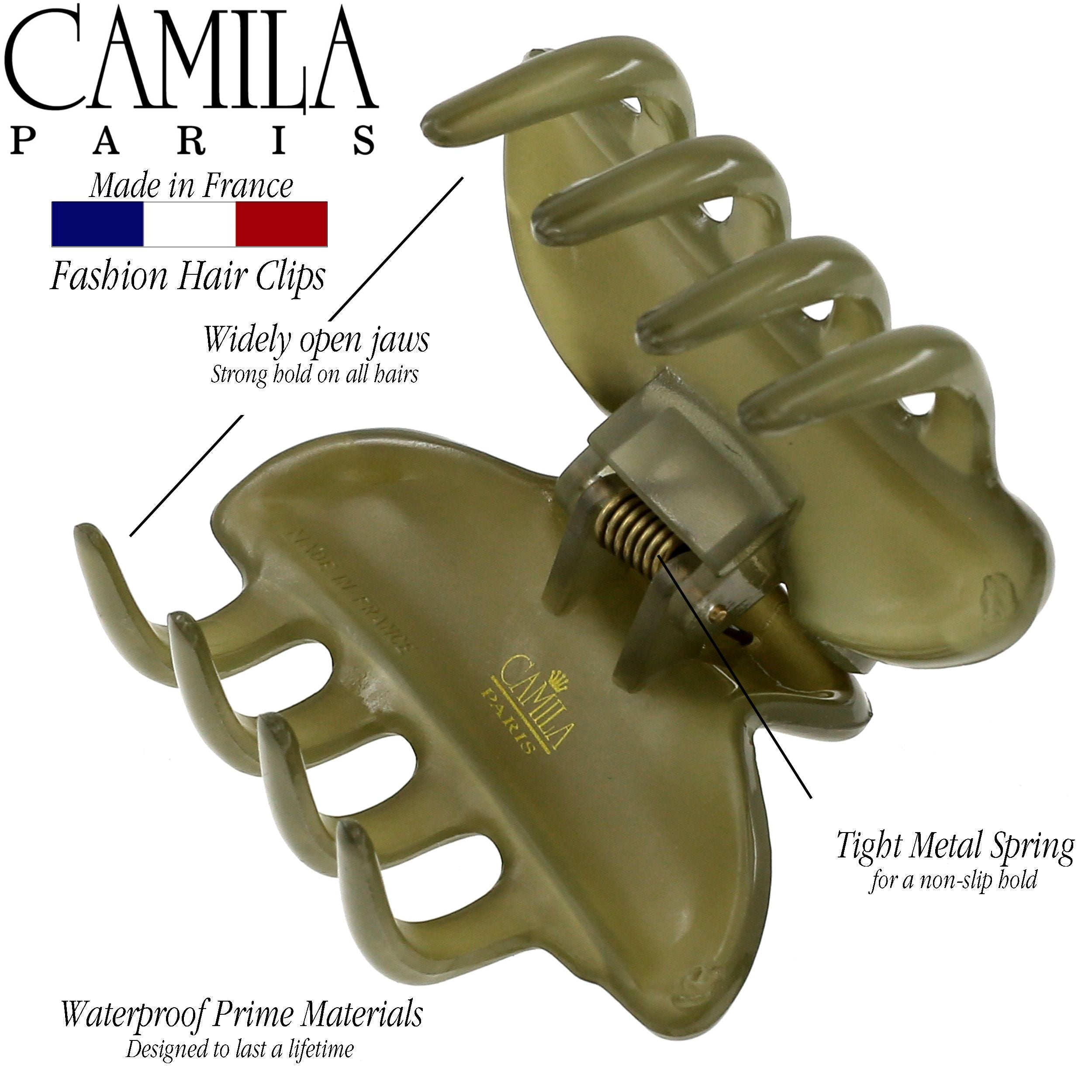 Camila Paris French hair clip cellulose acetate