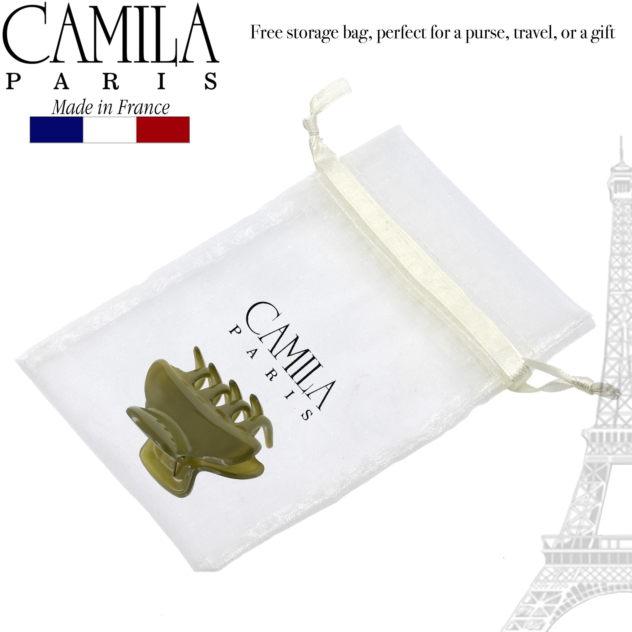 Camila Paris French hair clip cellulose acetate