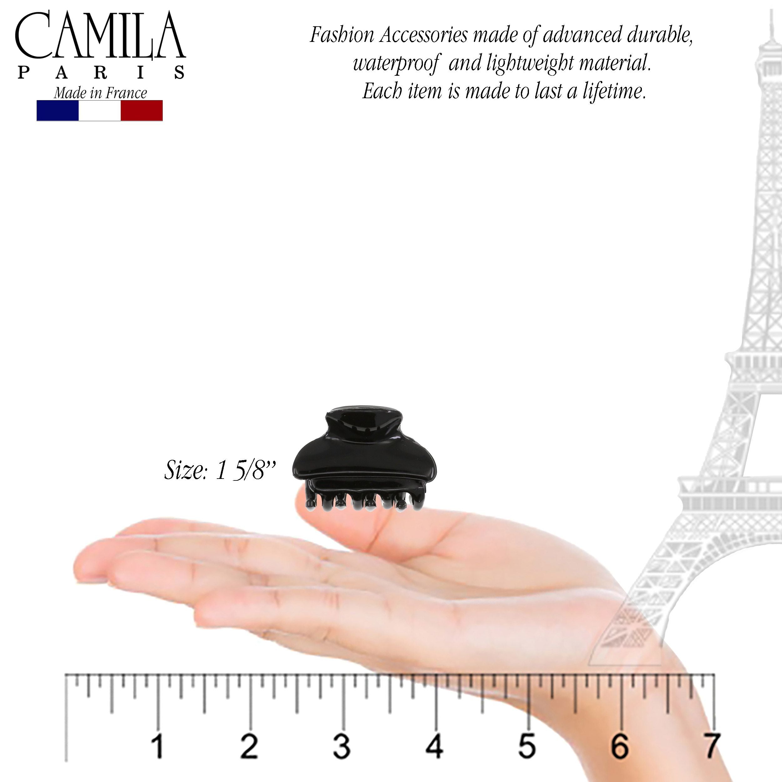 Camila Paris French hair clip cellulose acetate
