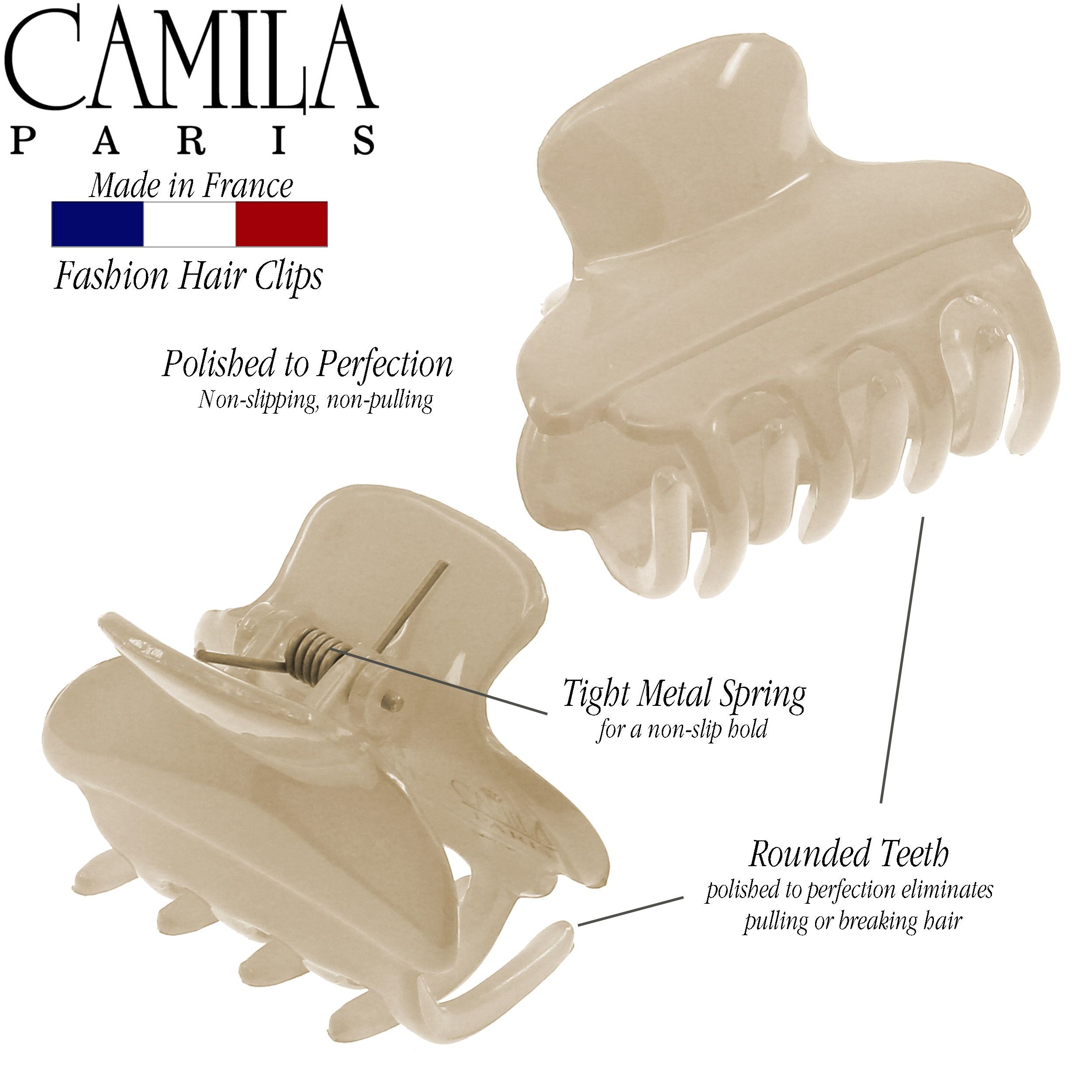 Camila Paris French hair clip cellulose acetate
