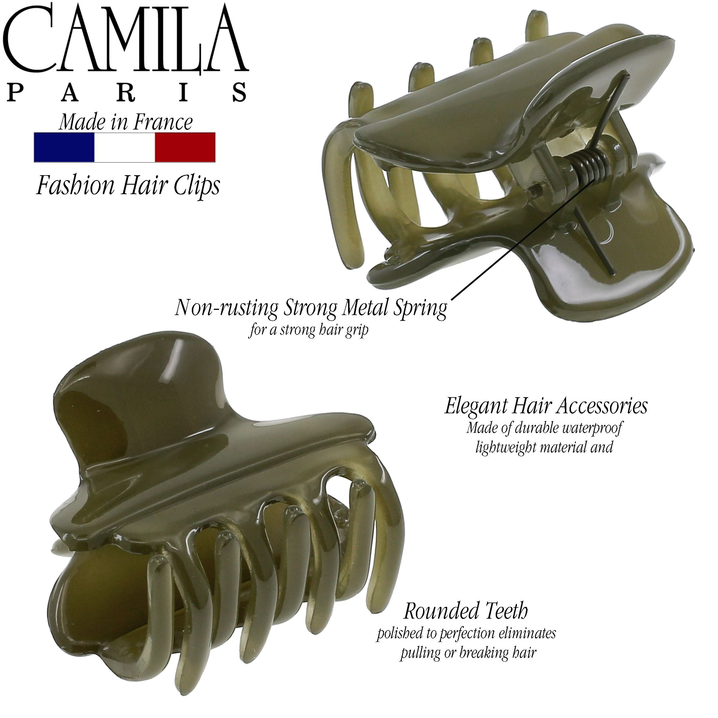 Camila Paris French hair clip cellulose acetate