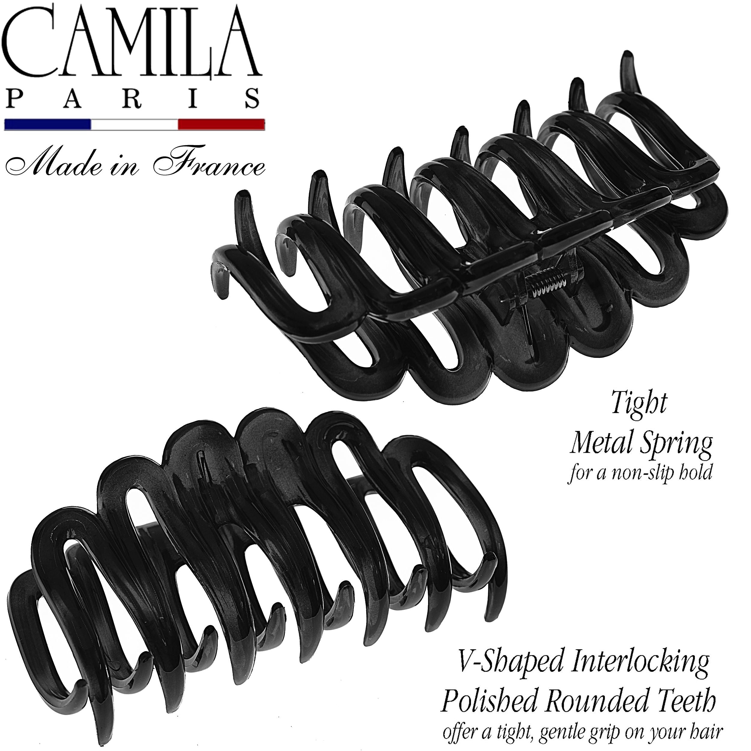 Camila Paris French hair clip cellulose acetate