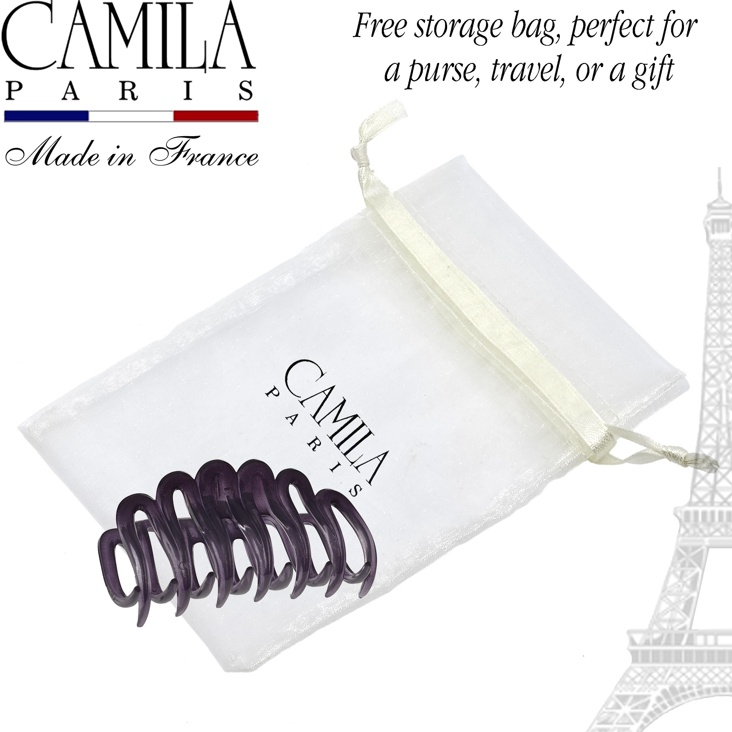 Camila Paris French hair clip cellulose acetate