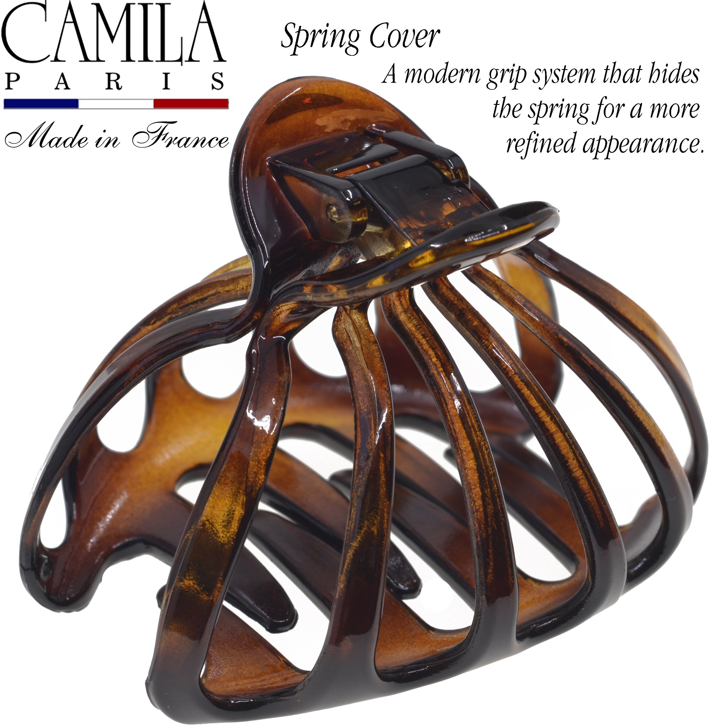 Camila Paris French claw clip cellulose acetate