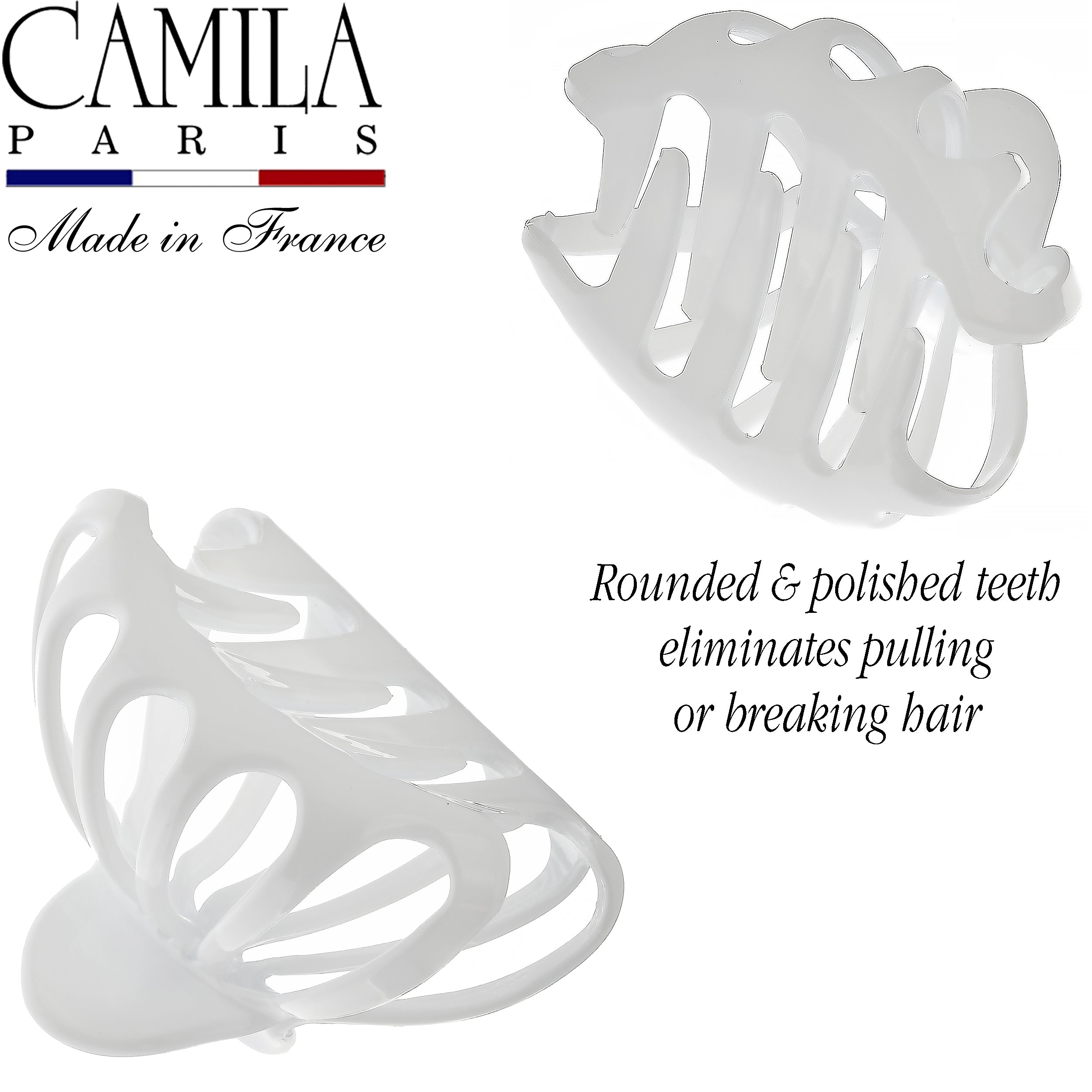 Camila Paris French claw clip cellulose acetate