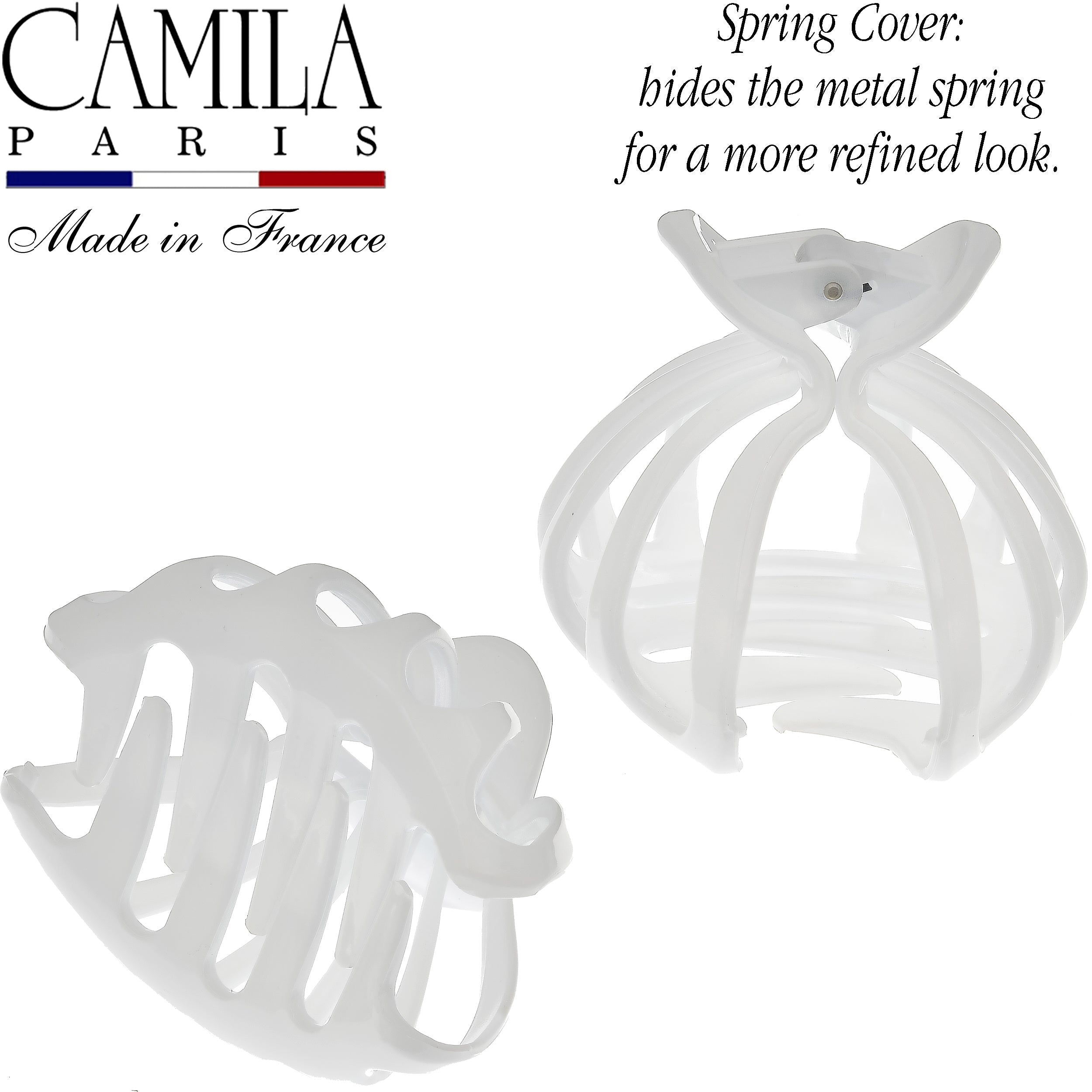 Camila Paris French claw clip cellulose acetate