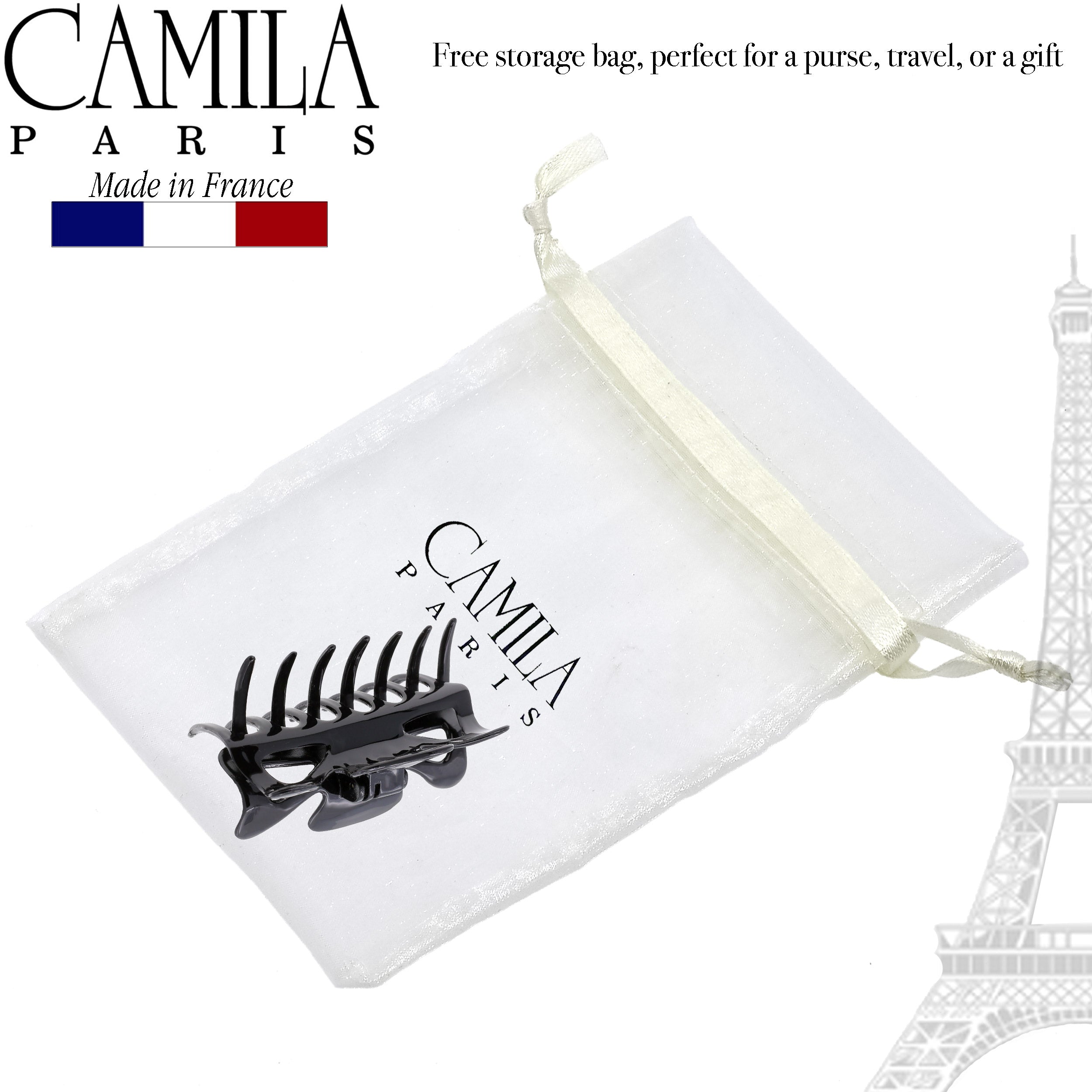 Camila Paris 6 Inch Elizabeth French hair clip cellulose acetate