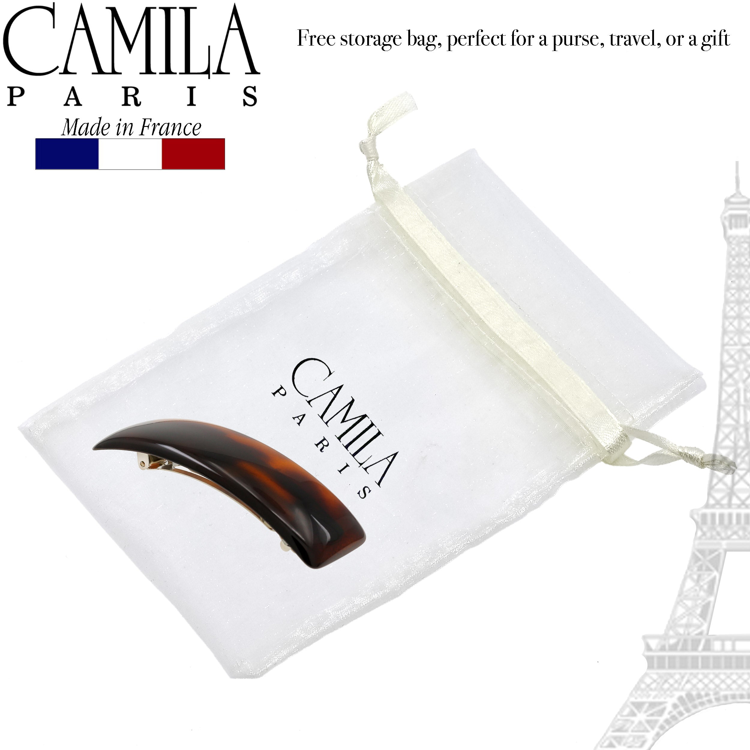 Camila Paris French barrette cellulose acetate