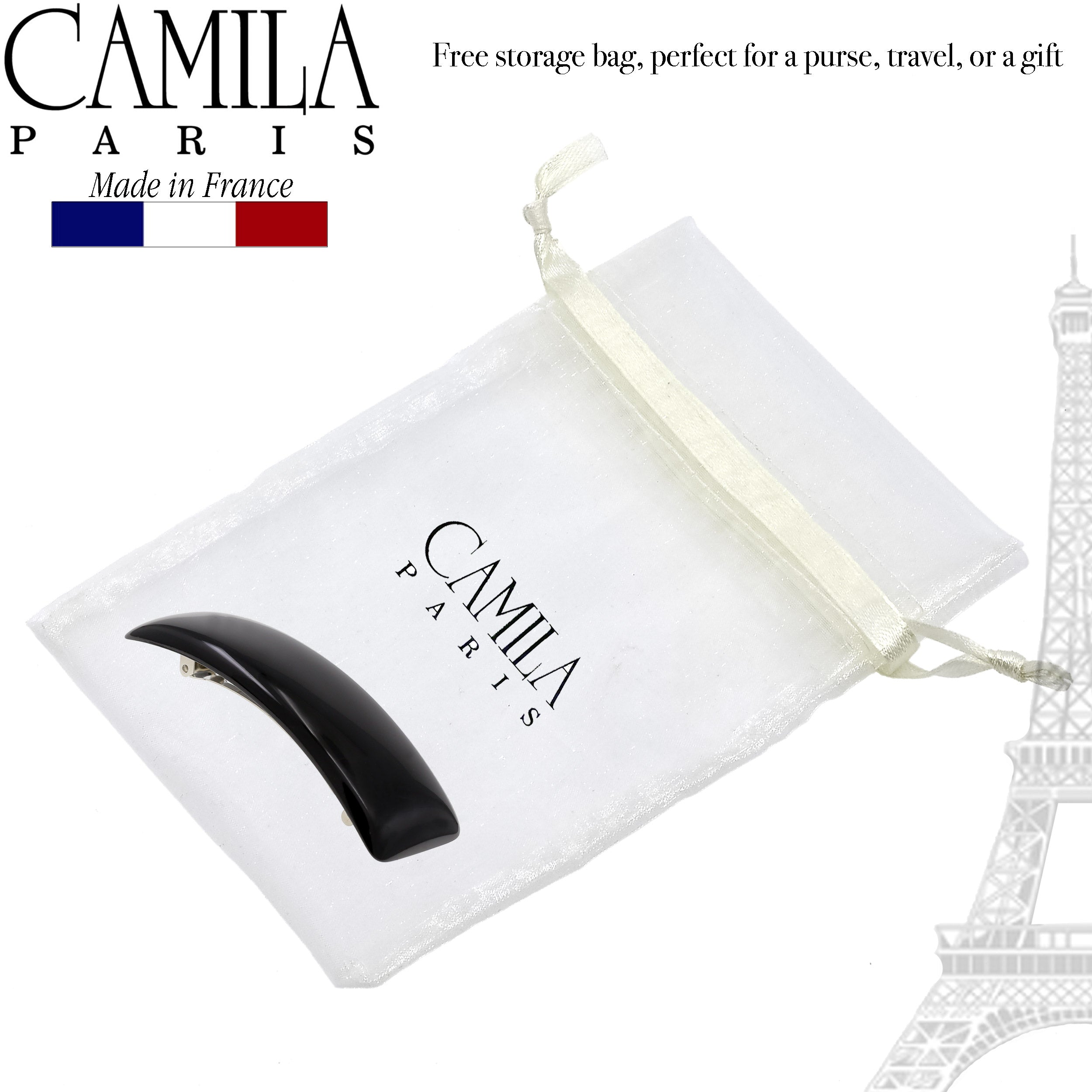 Camila Paris French barrette cellulose acetate