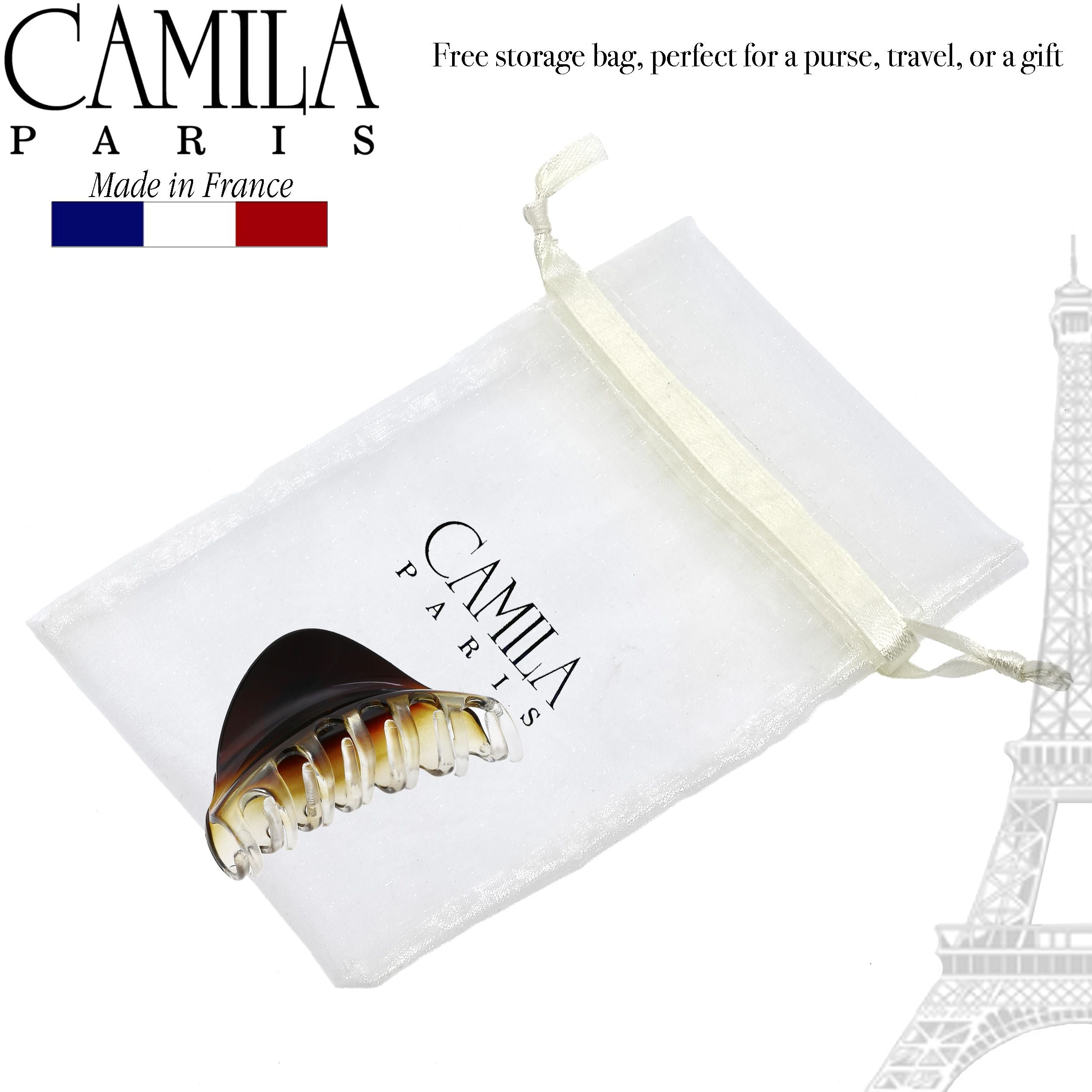 Camila Paris Sirena French hair clip cellulose acetate